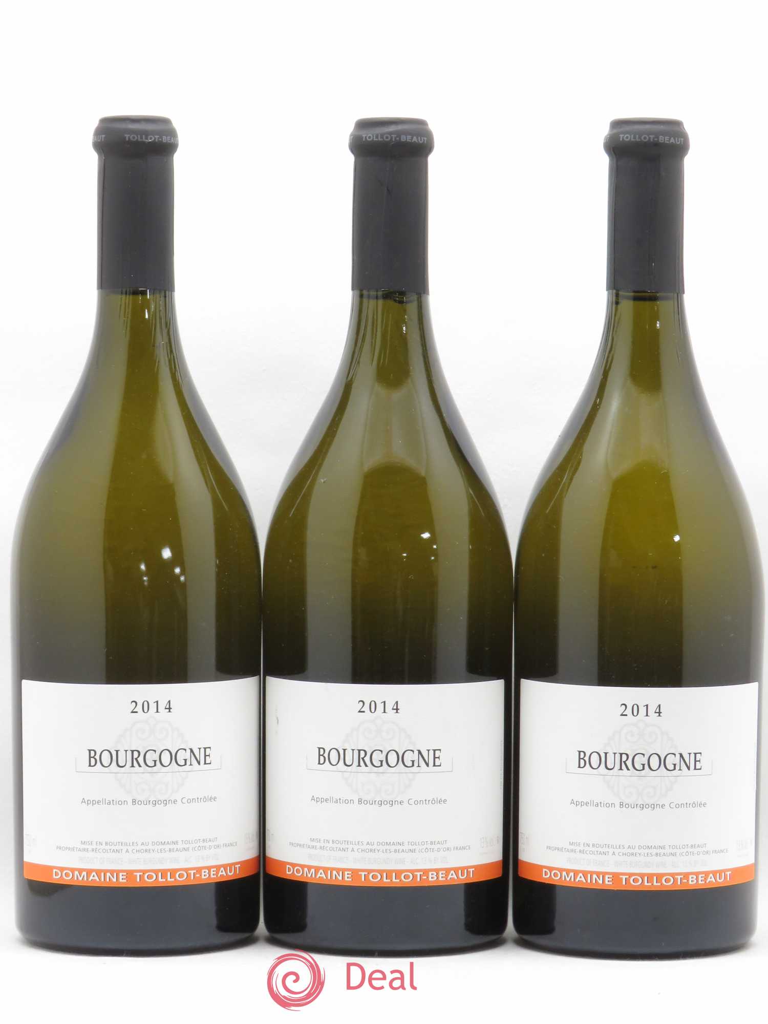 Bourgogne Chardonnay Tollot Beaut (Domaine) 2014 - Lot de 3 bouteilles - 0