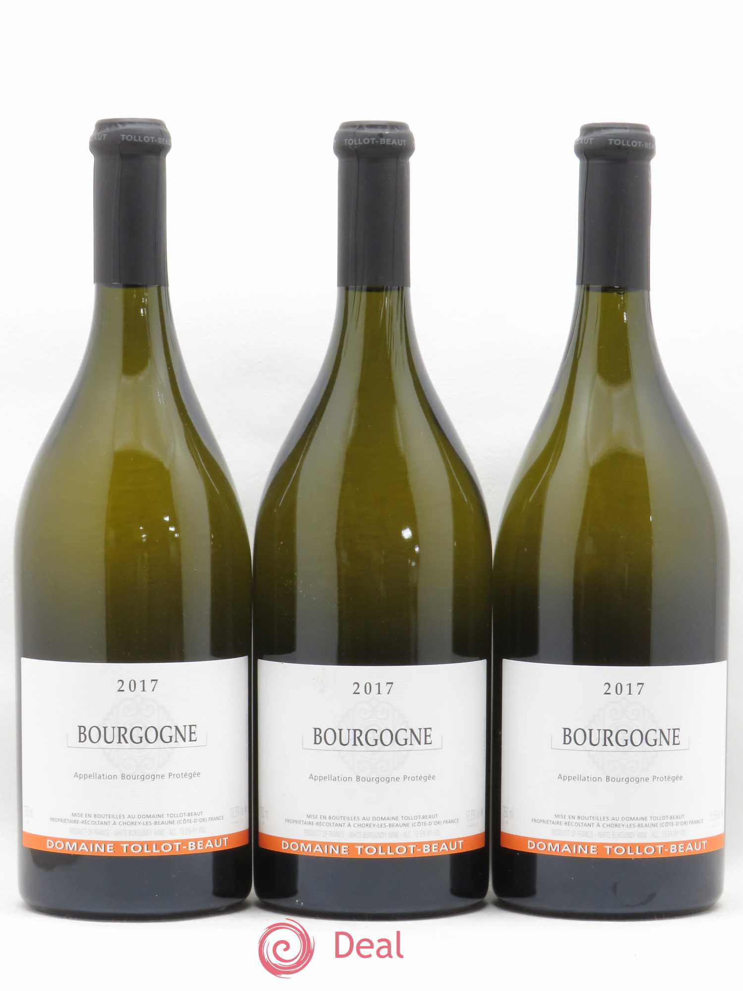 Bourgogne Chardonnay Tollot Beaut (Domaine) 2017 - Lot de 3 bouteilles - 0