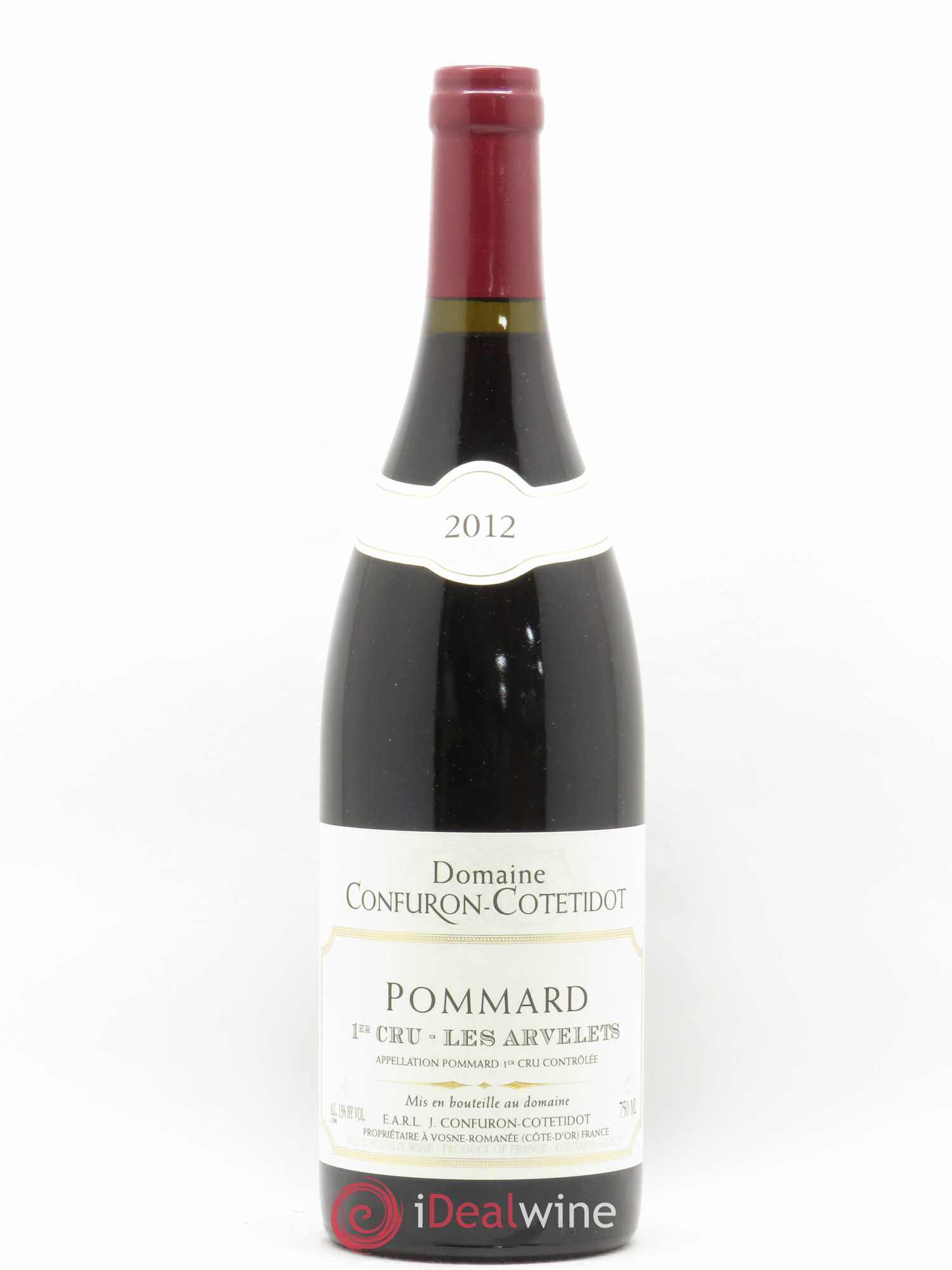 Pommard 1er Cru Les Arvelets Confuron-Cotetidot 2012 - Lot de 1 bouteille - 0