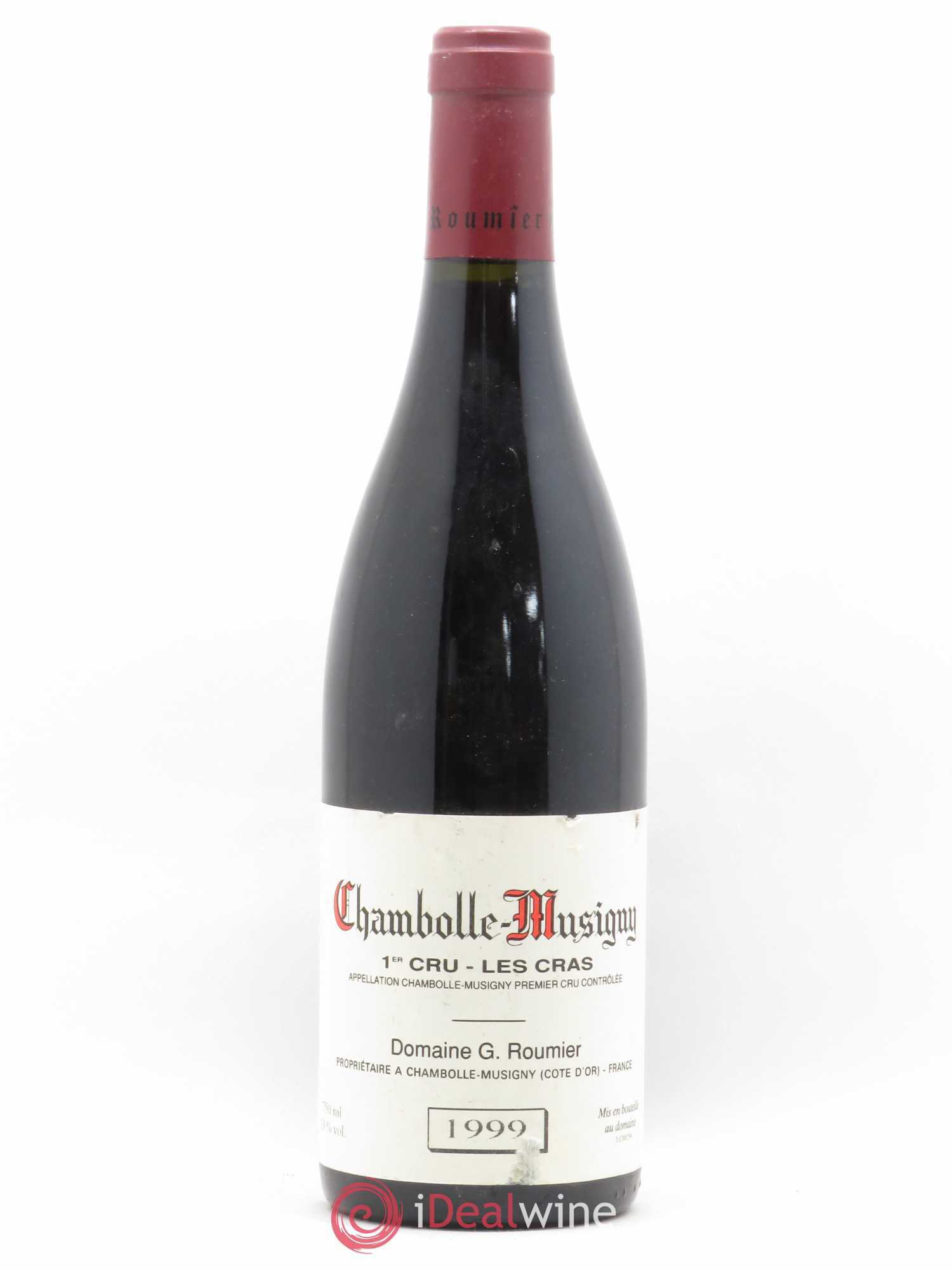Chambolle-Musigny 1er Cru Les Cras Georges Roumier (Domaine) 1999 - Lot de 1 bouteille - 0