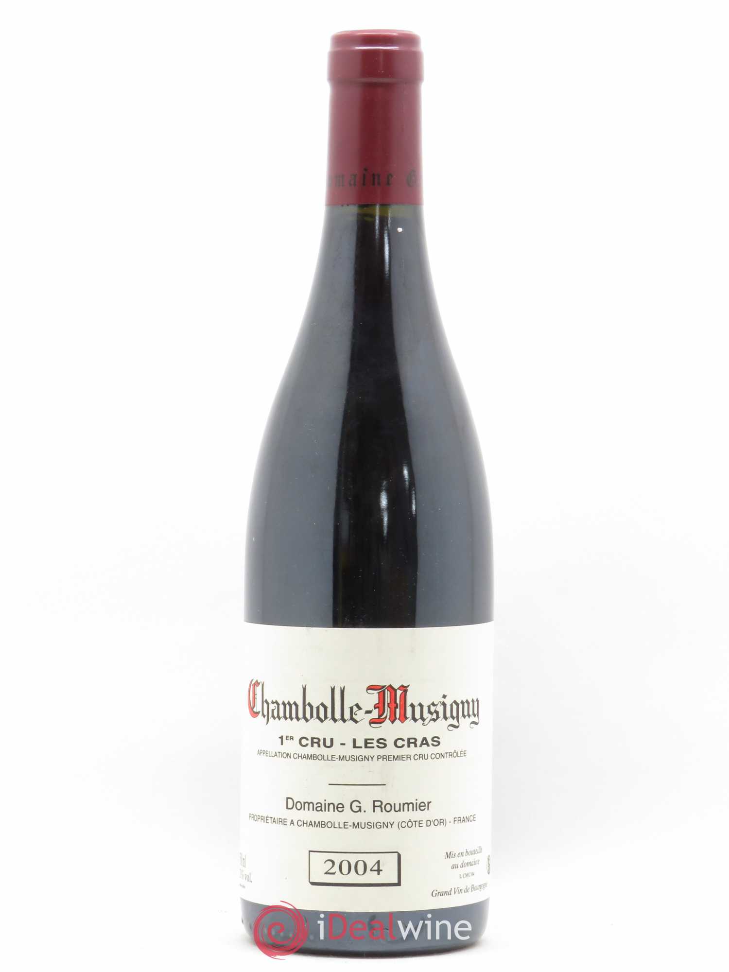 Chambolle-Musigny 1er Cru Les Cras Georges Roumier (Domaine) 2004 - Lot de 1 bouteille - 0