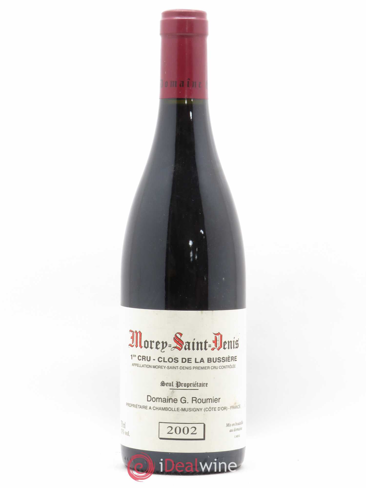 Morey-Saint-Denis 1er Cru Clos de la Bussière Georges Roumier (Domaine) 2002 - Lot de 1 bouteille - 0