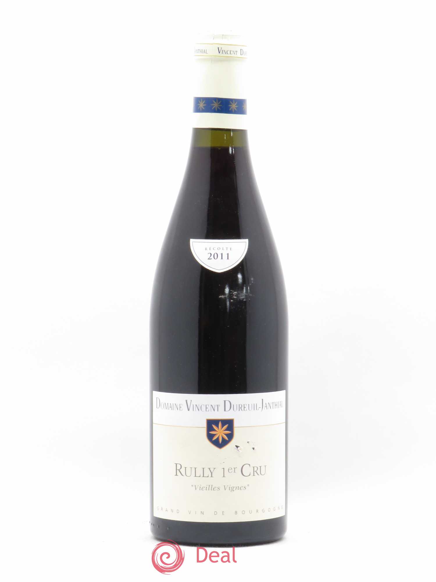 Rully 1er Cru Vieilles Vignes Dureuil Janthial 2011 - Posten von 1 Flasche - 0