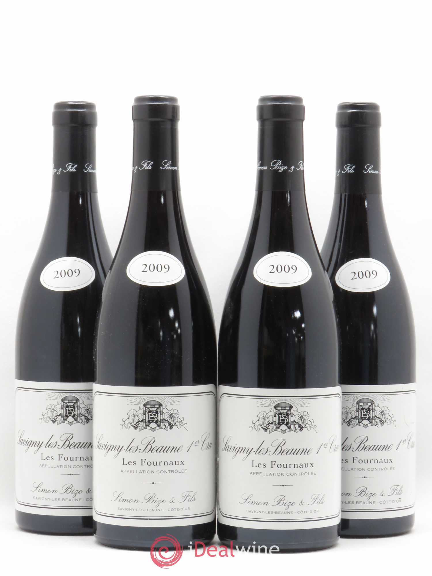 Savigny-lès-Beaune 1er Cru Les Fournaux Simon Bize & Fils 2009 - Lot de 4 bouteilles - 0