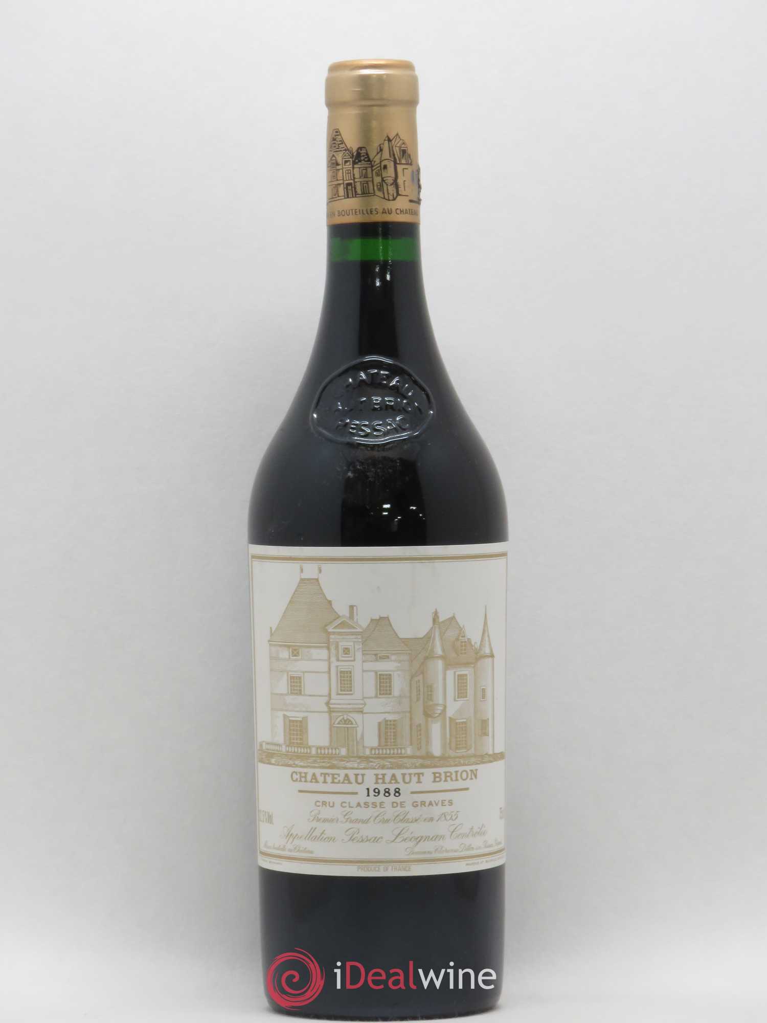 Château Haut Brion 1er Grand Cru Classé 1988 - Lot de 1 bouteille - 0