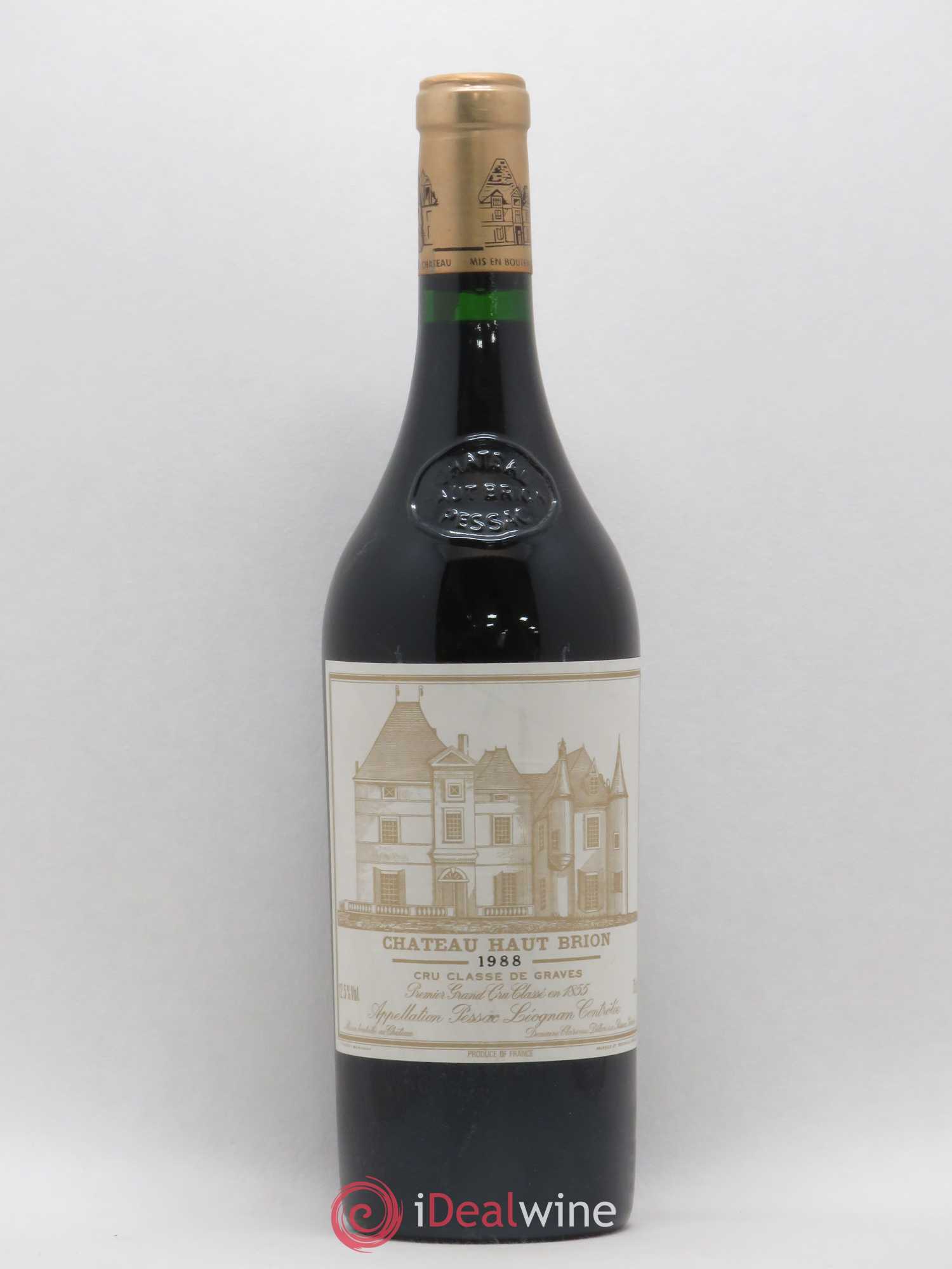 Château Haut Brion 1er Grand Cru Classé 1988 - Lot de 1 bouteille - 0