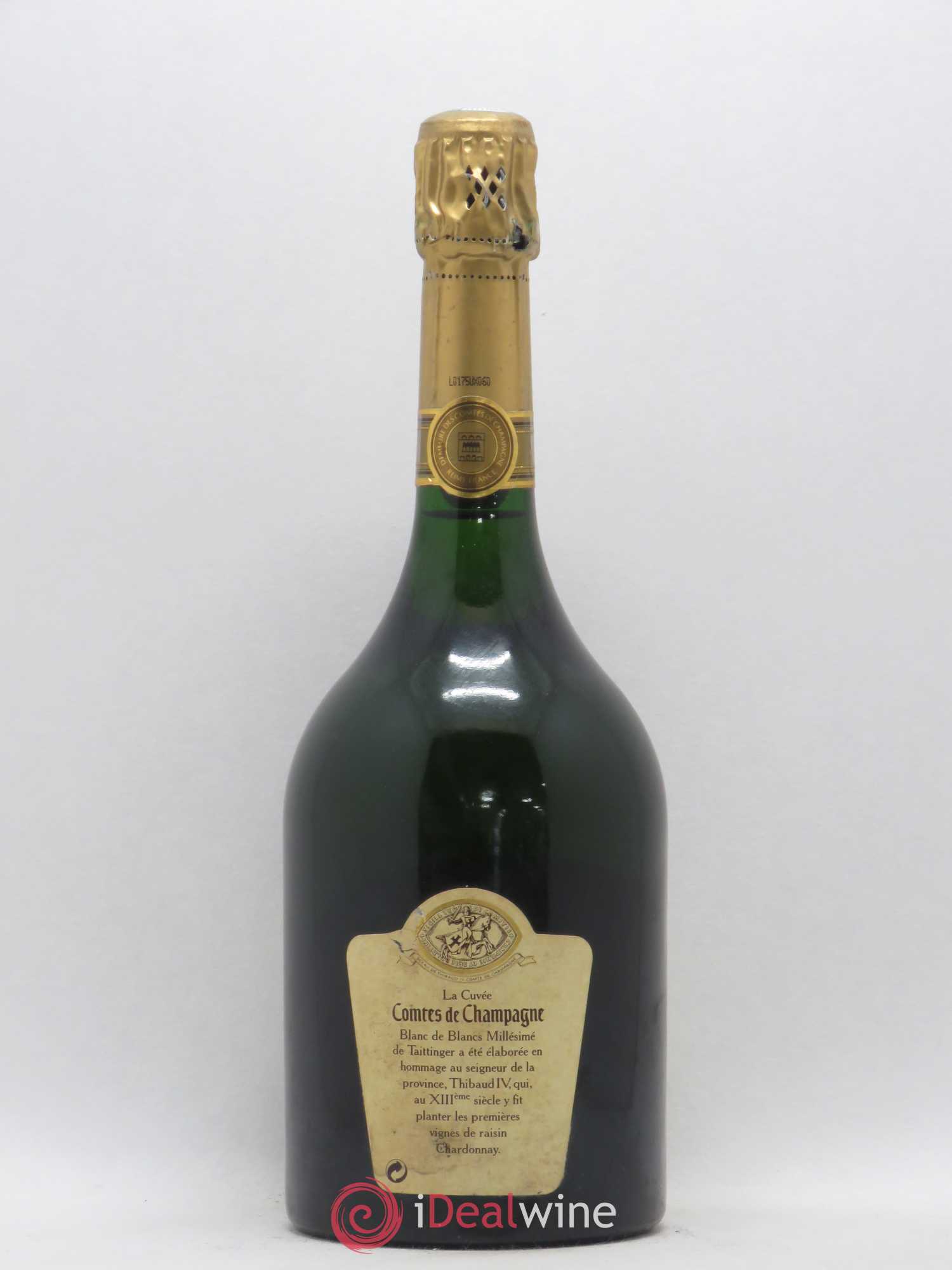Comtes de Champagne Taittinger 1995 - Lot de 1 bouteille - 1