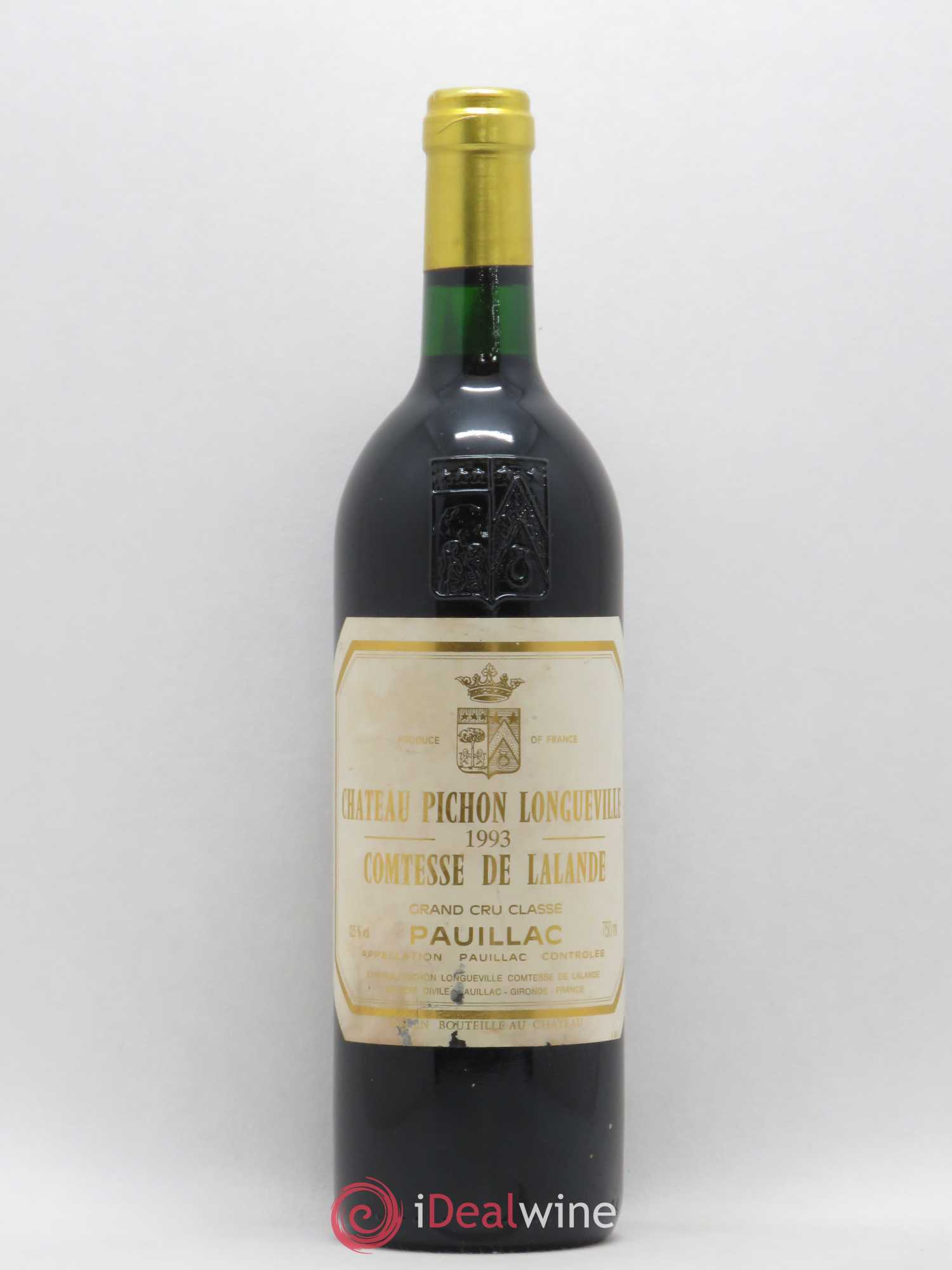 Château Pichon Longueville Comtesse de Lalande 2ème Grand Cru Classé 1993 - Lot de 1 bouteille - 0