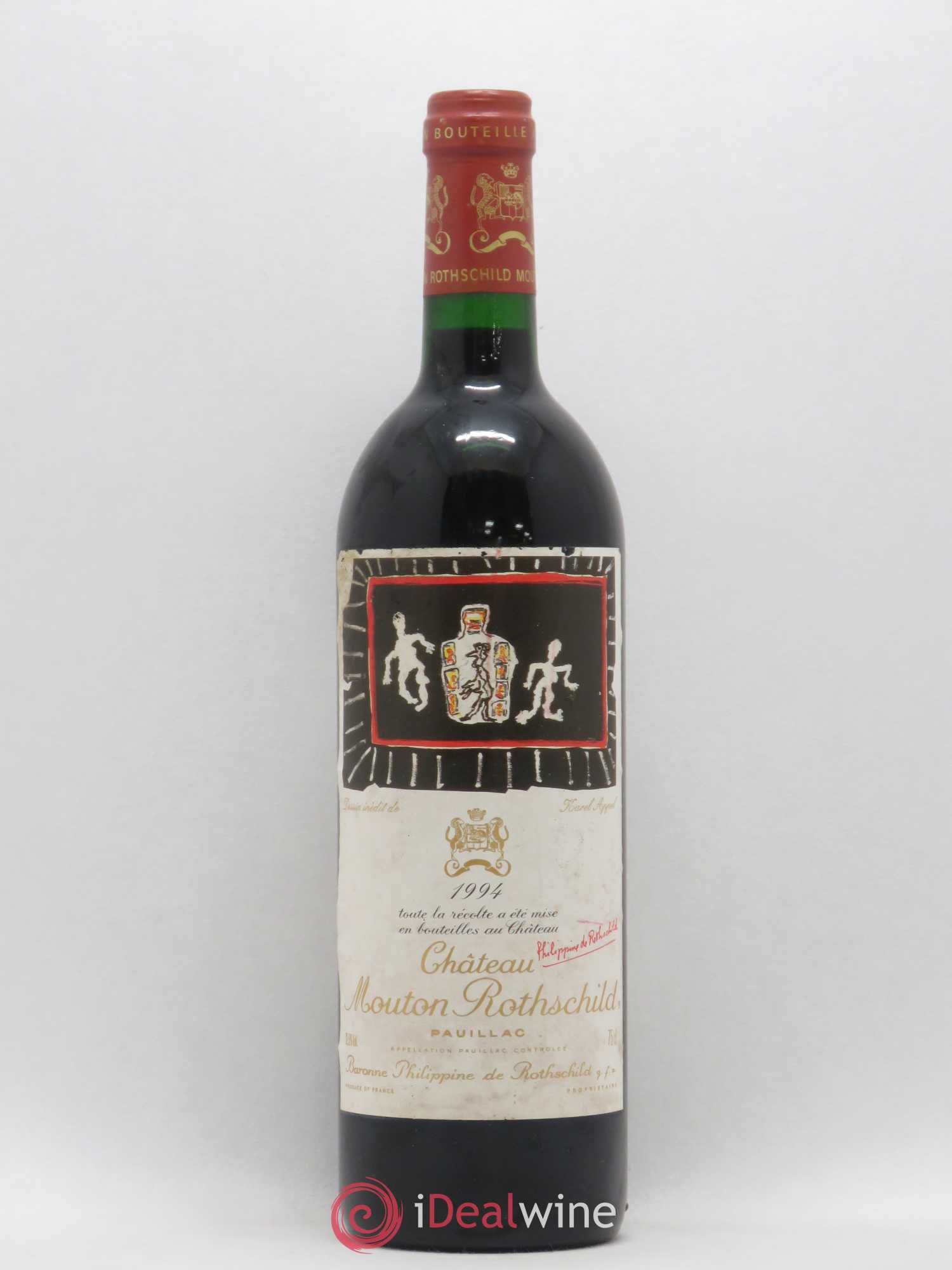 Château Mouton Rothschild 1er Grand Cru Classé 1994 - Lot de 1 bouteille - 0