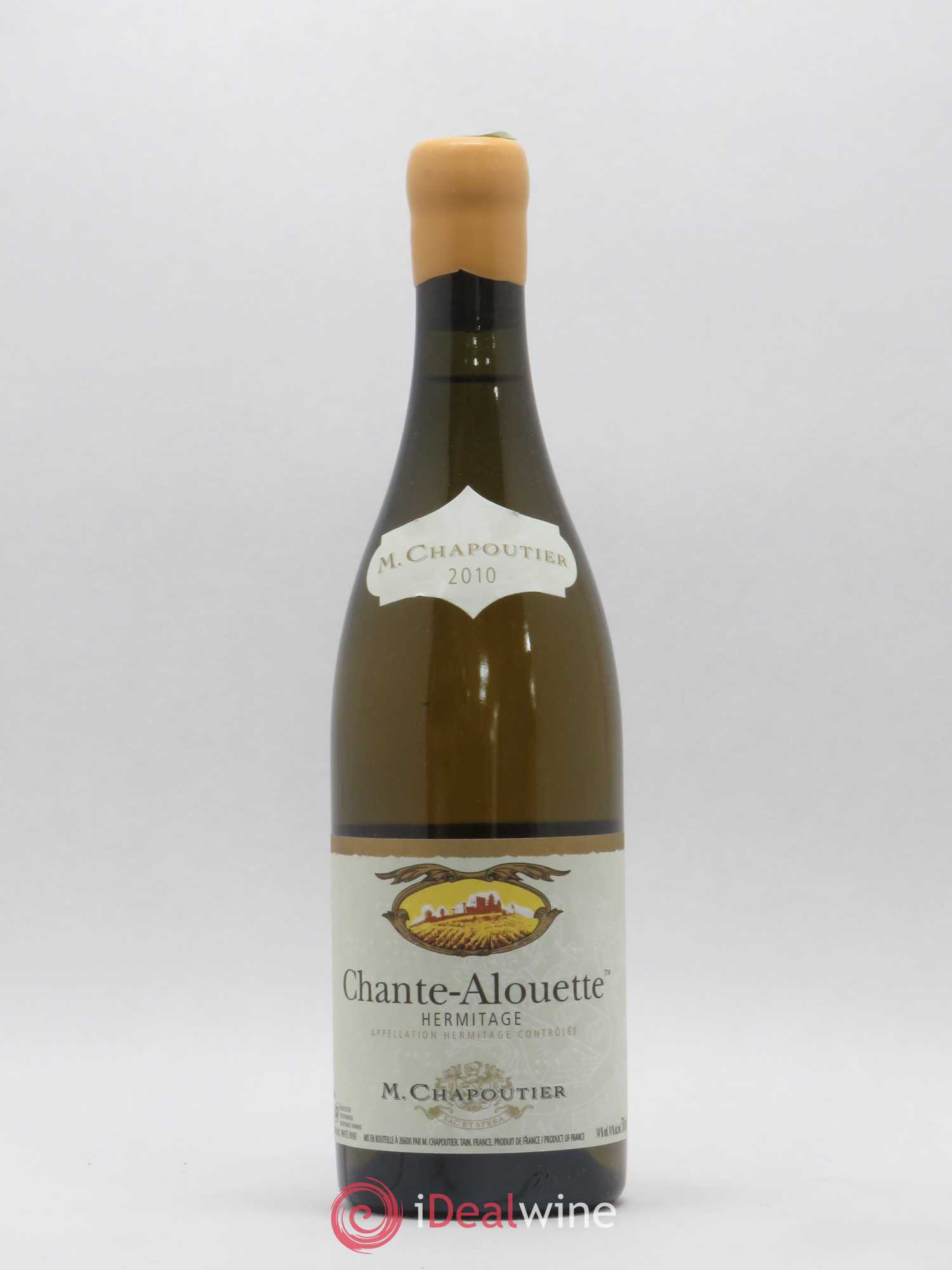 Hermitage Chante Alouette Chapoutier 2010 - Lot de 1 bouteille - 0