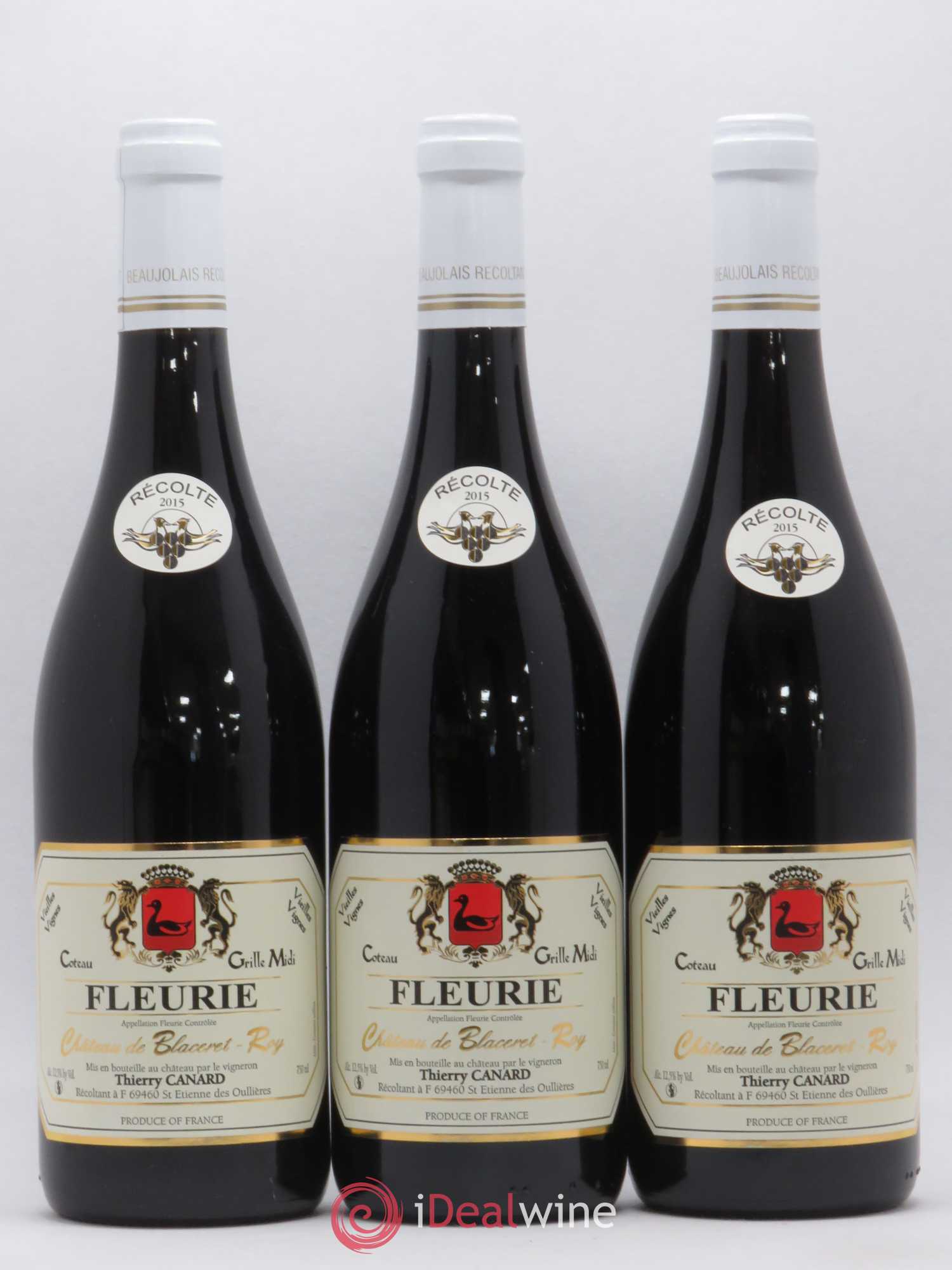 Fleurie vieilles vignes Blaceret Roy 2015 - Posten von 3 Flaschen - 0