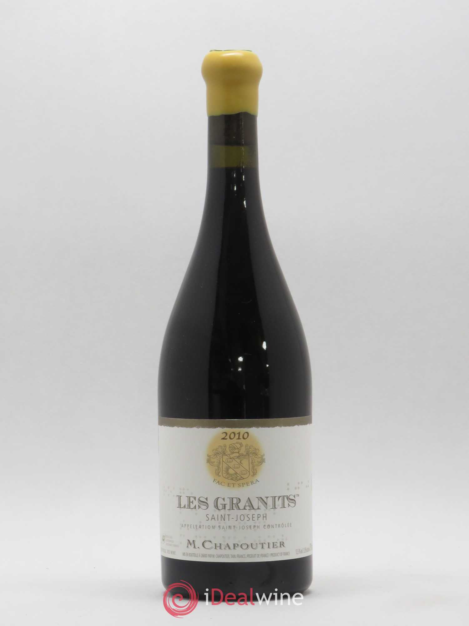 Saint-Joseph Les Granits Chapoutier 2010 - Lot de 1 bouteille - 0