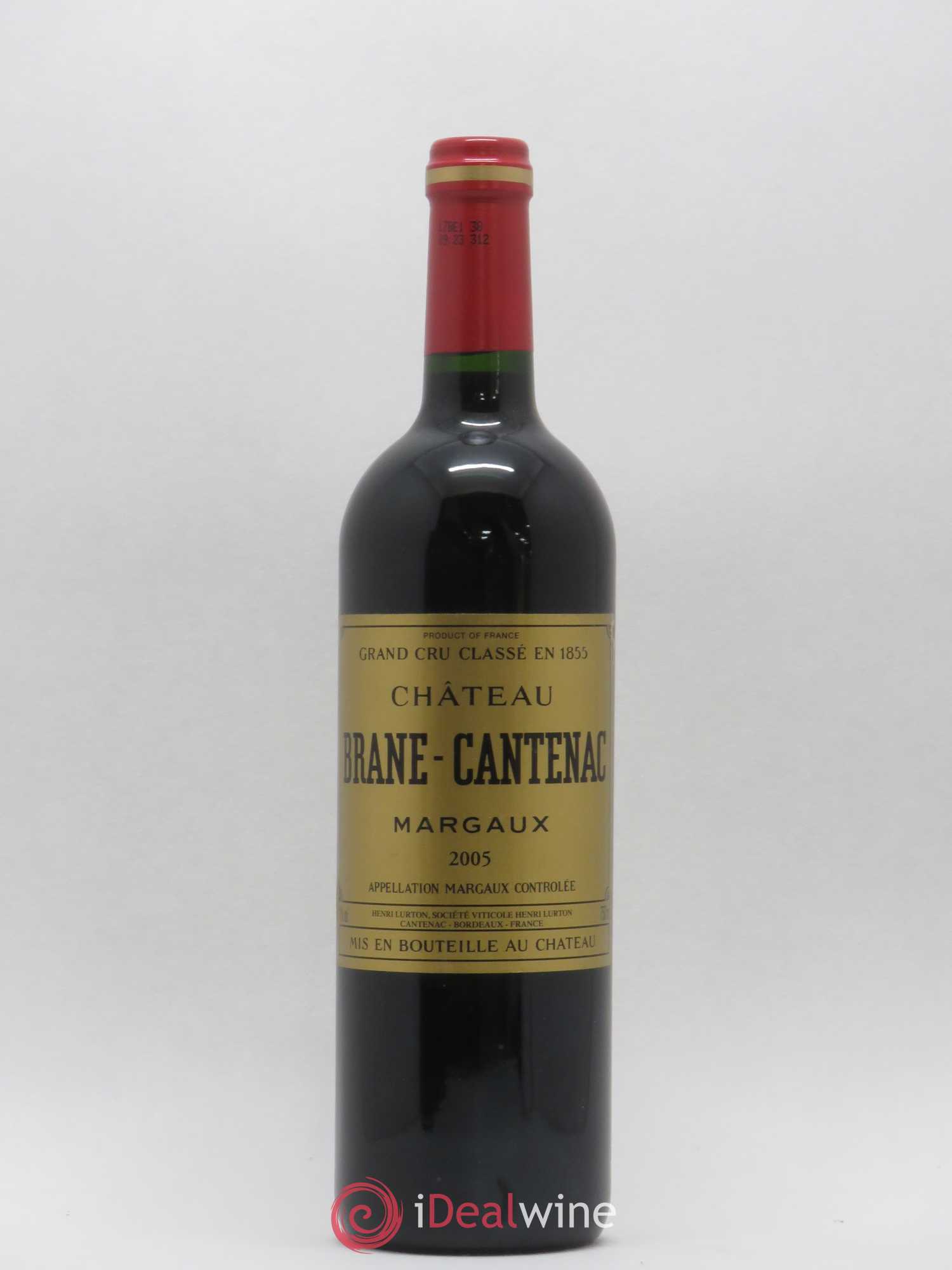 Château Brane Cantenac 2ème Grand Cru Classé 2005 - Lot de 1 bouteille - 0