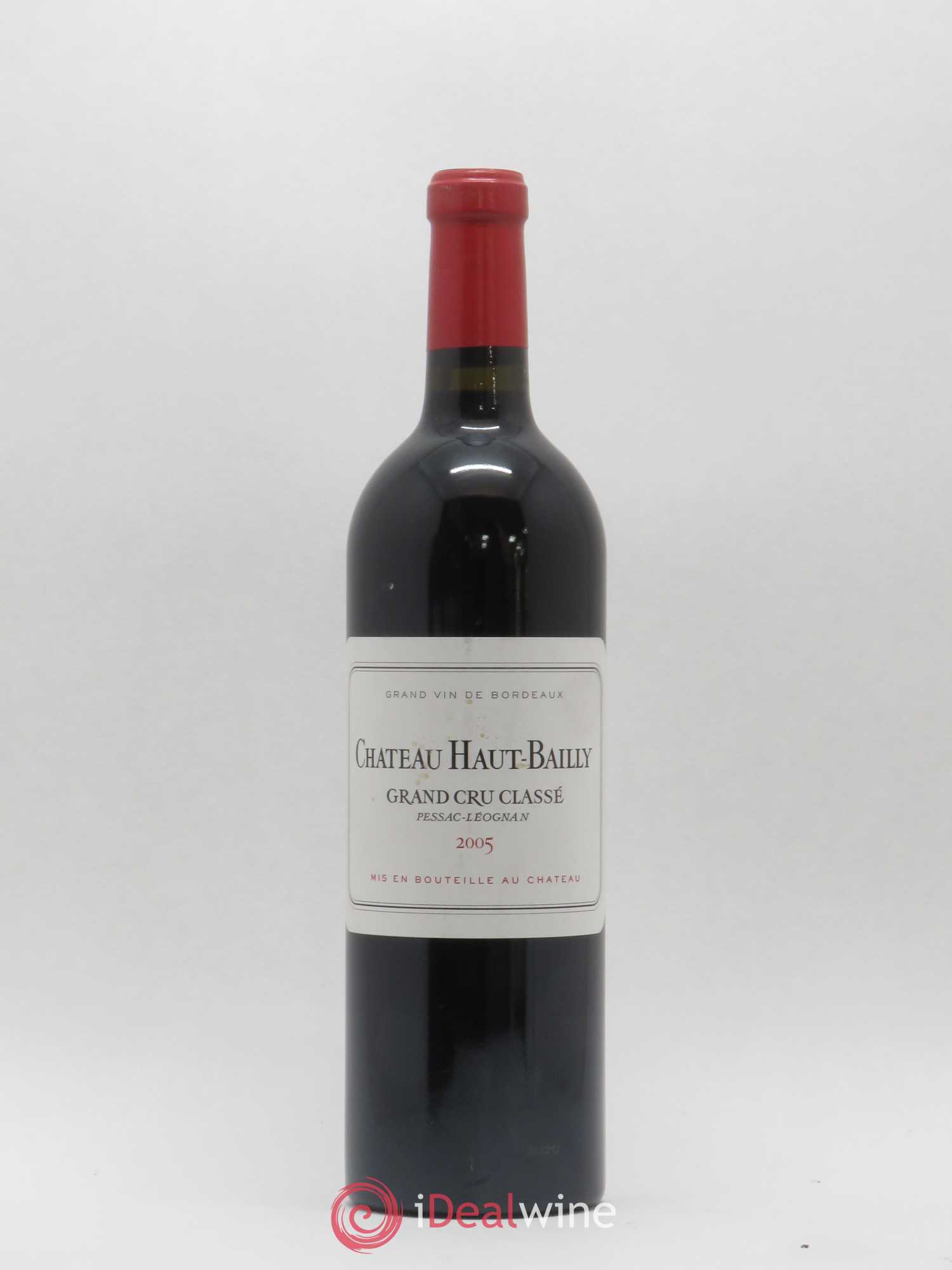Château Haut-Bailly Cru Classé de Graves 2005 - Lot de 1 bouteille - 0