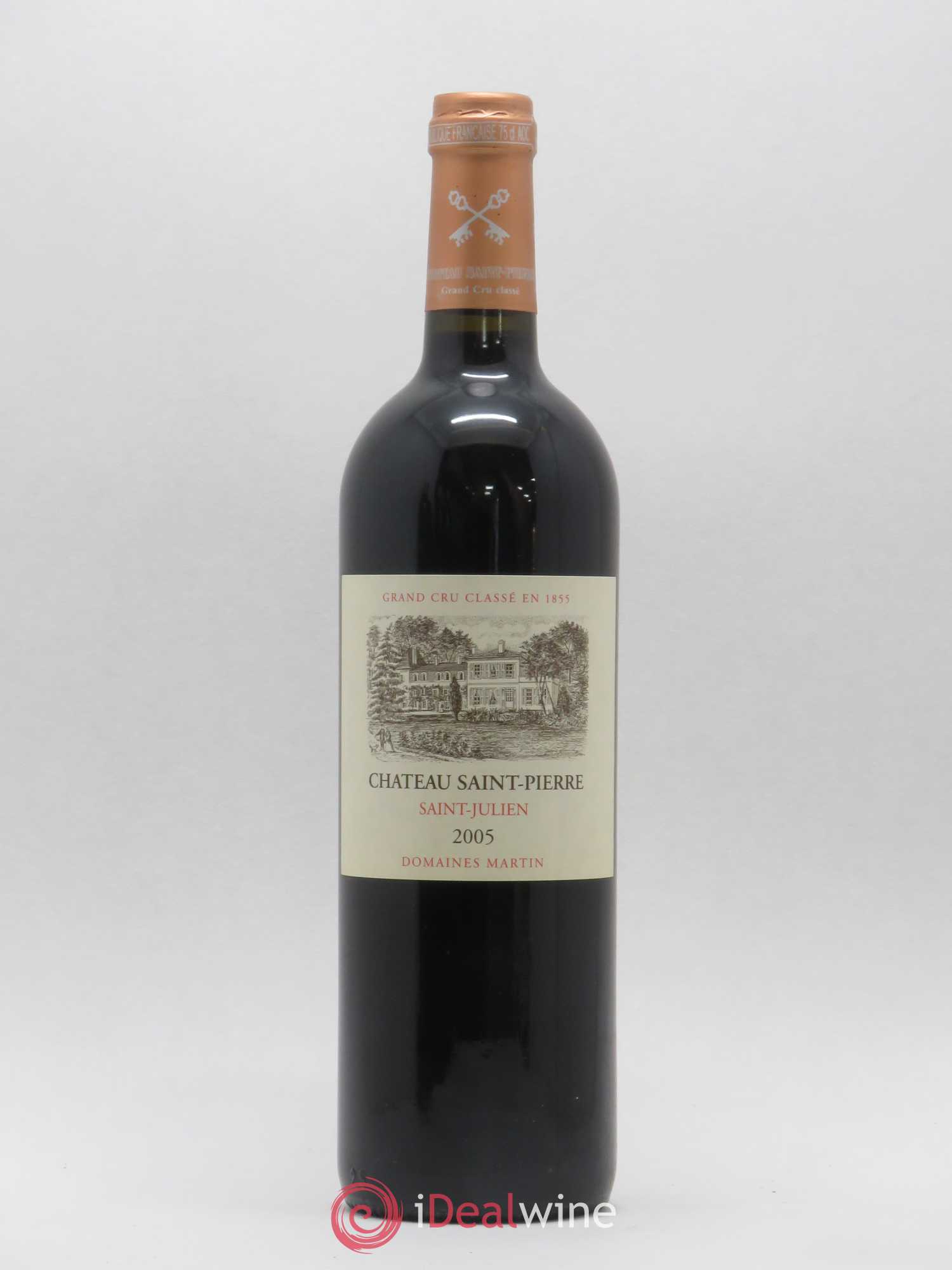 Château Saint-Pierre 4ème Grand Cru Classé 2005 - Lot de 1 bouteille - 0