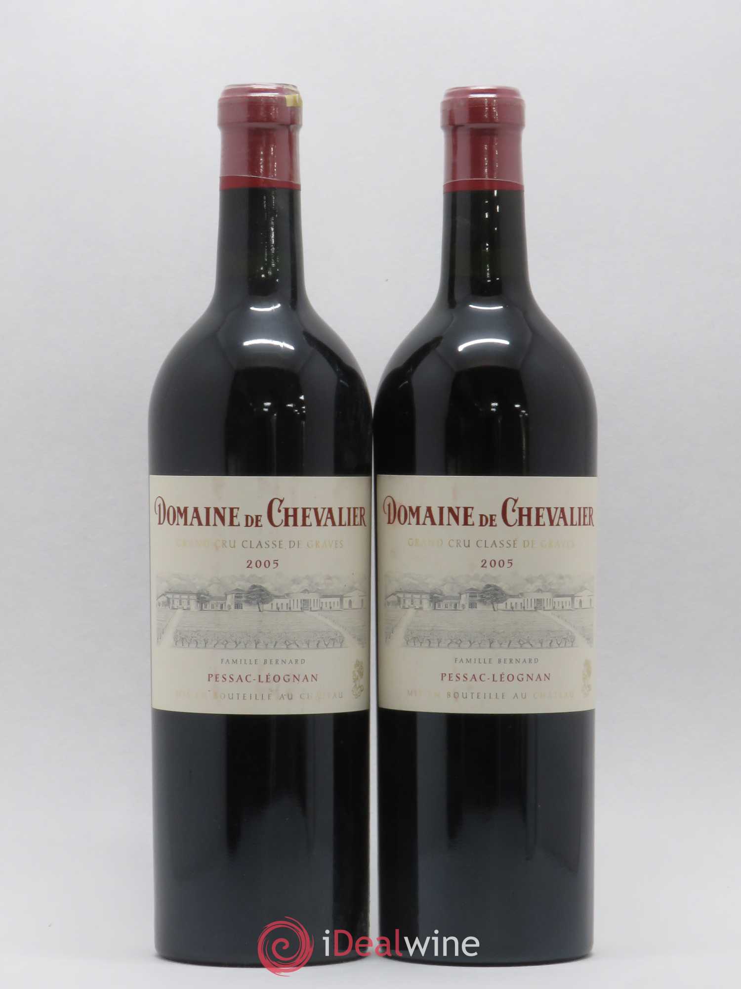Domaine de Chevalier Cru Classé de Graves 2005 - Lot de 2 bouteilles - 0
