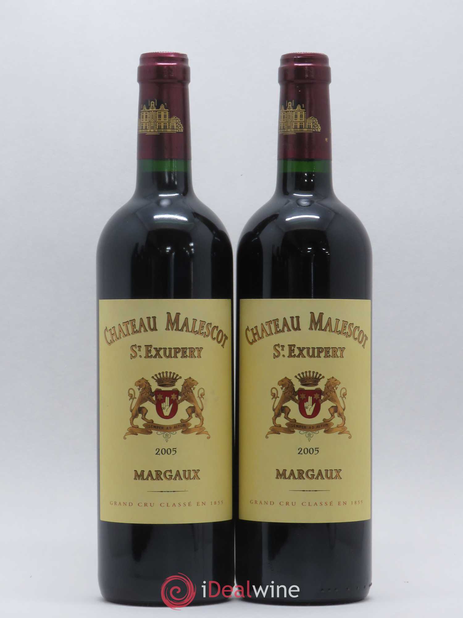 Château Malescot Saint-Exupéry 3ème Grand Cru Classé 2005 - Lot de 2 bouteilles - 0