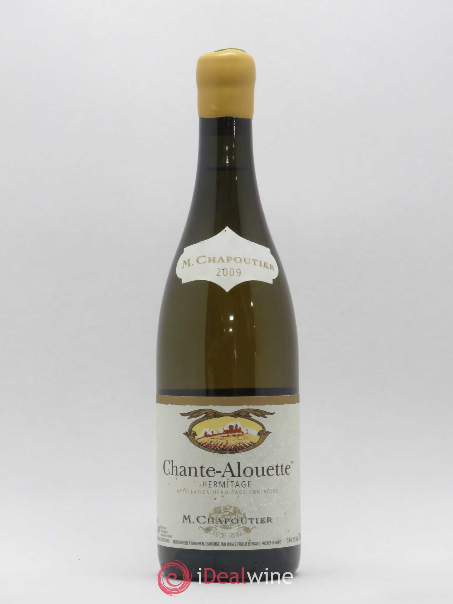 Hermitage Chante Alouette Chapoutier 2009 - Lot de 1 bouteille - 0