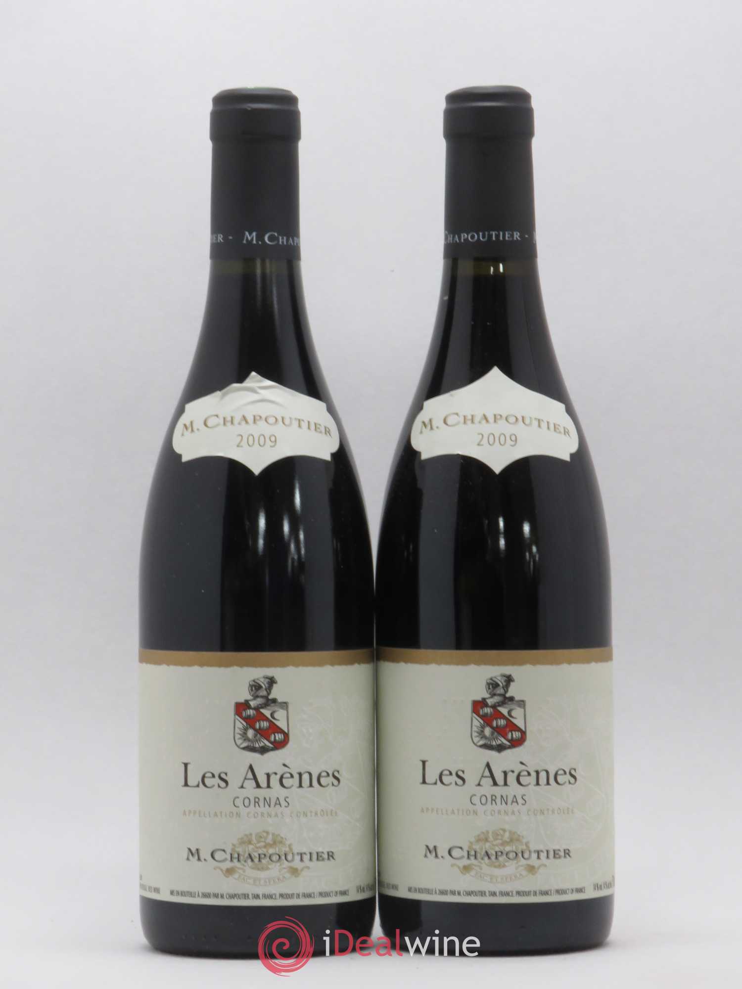 Cornas Les Arenes Chapoutier 2009 - Posten von 2 Flaschen - 0
