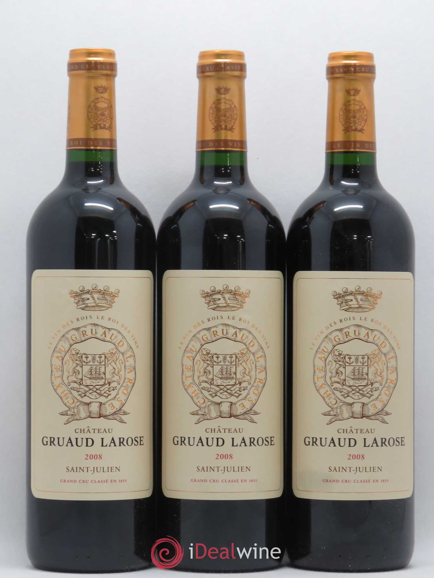 Château Gruaud Larose 2ème Grand Cru Classé 2008 - Lot de 12 bouteilles - 1