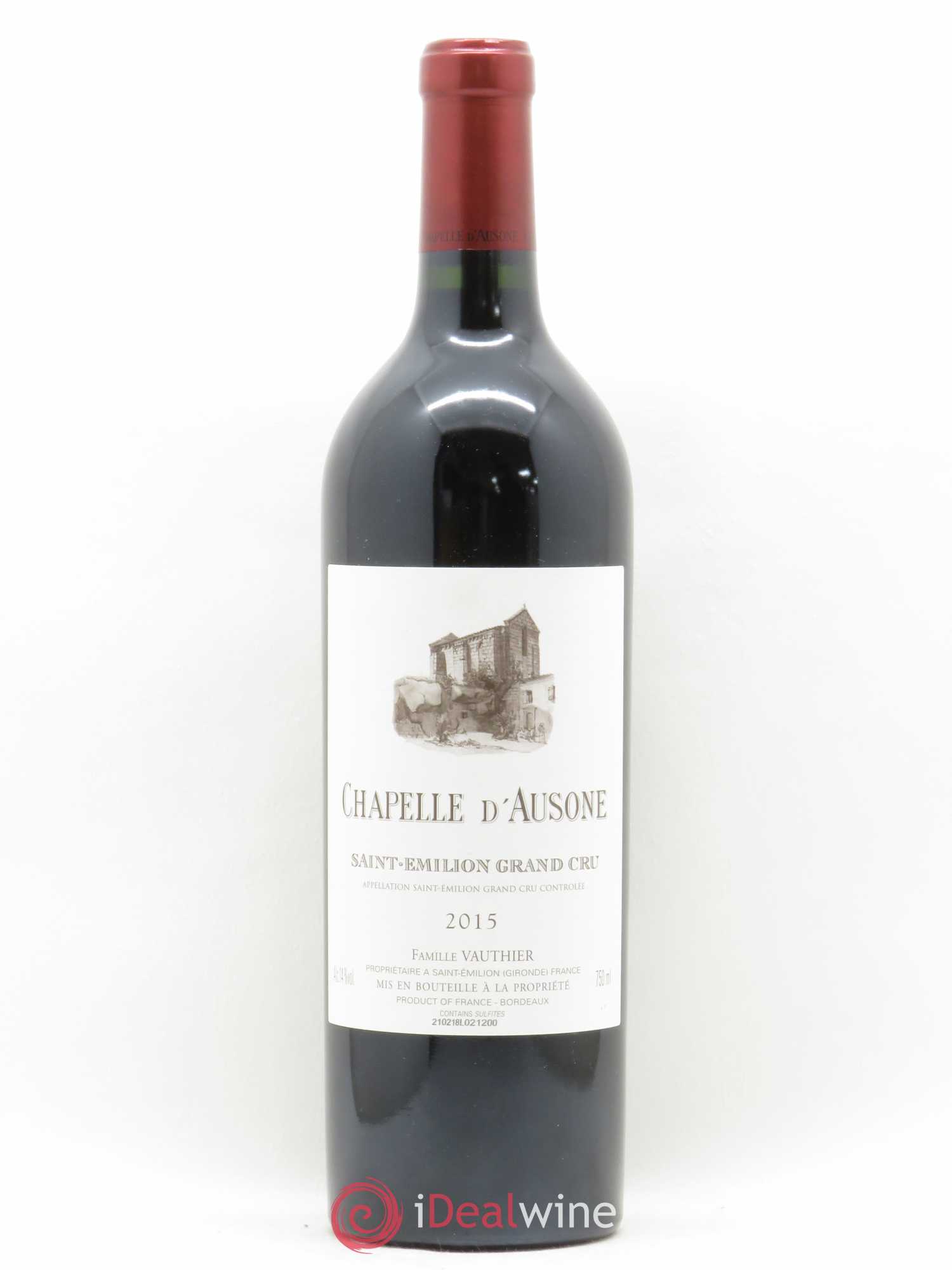 Chapelle d'Ausone Second Vin 2015 - Lot de 1 bouteille - 0