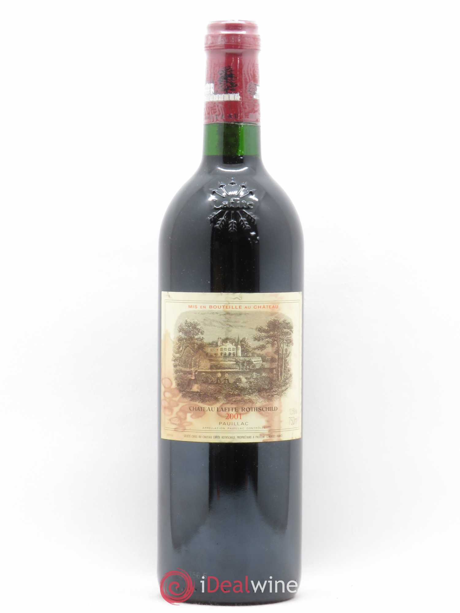 Château Lafite Rothschild 1er Grand Cru Classé 2001 - Lot de 1 bouteille - 0