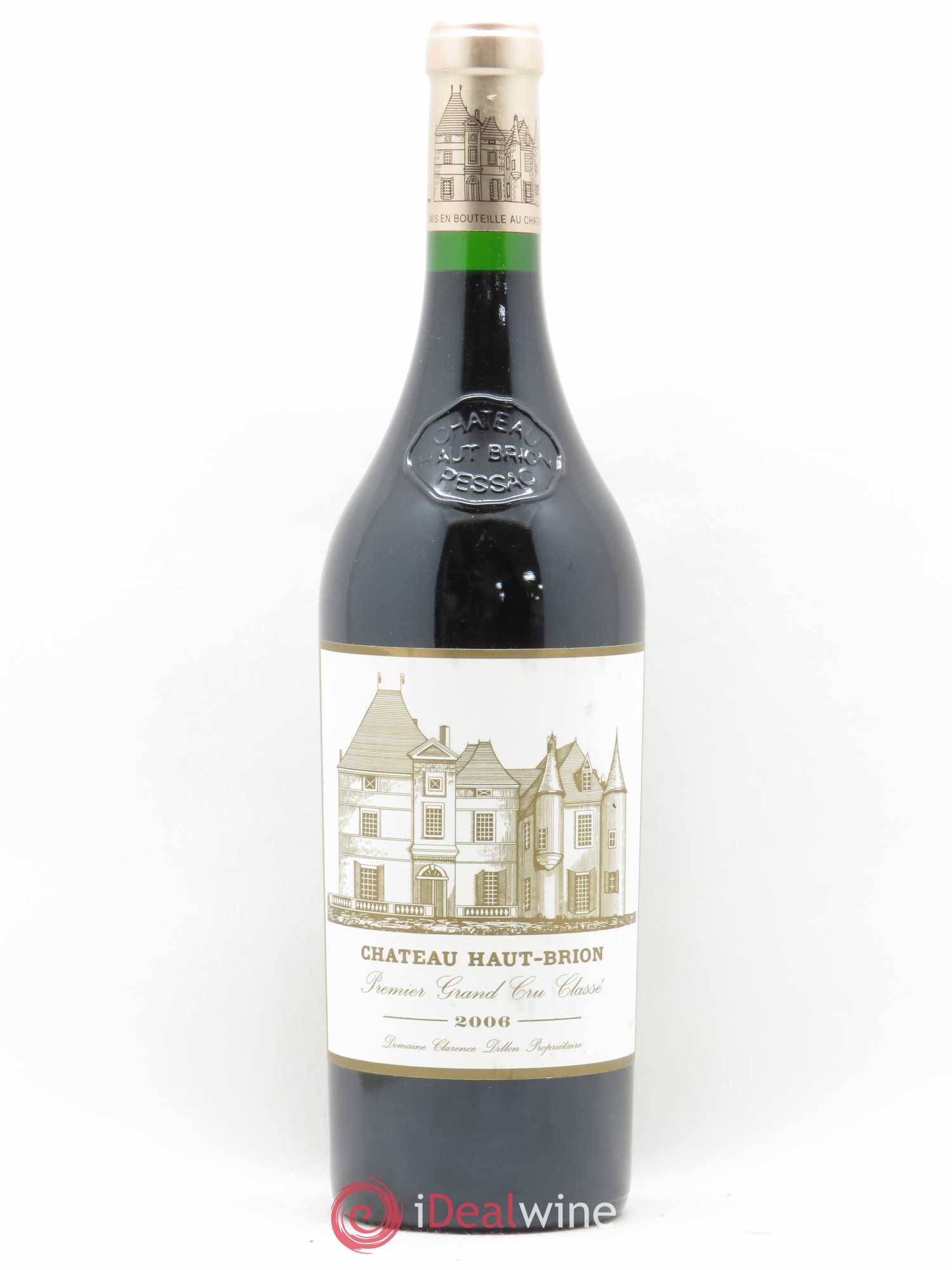 Château Haut Brion 1er Grand Cru Classé 2006 - Lot de 1 bouteille - 0