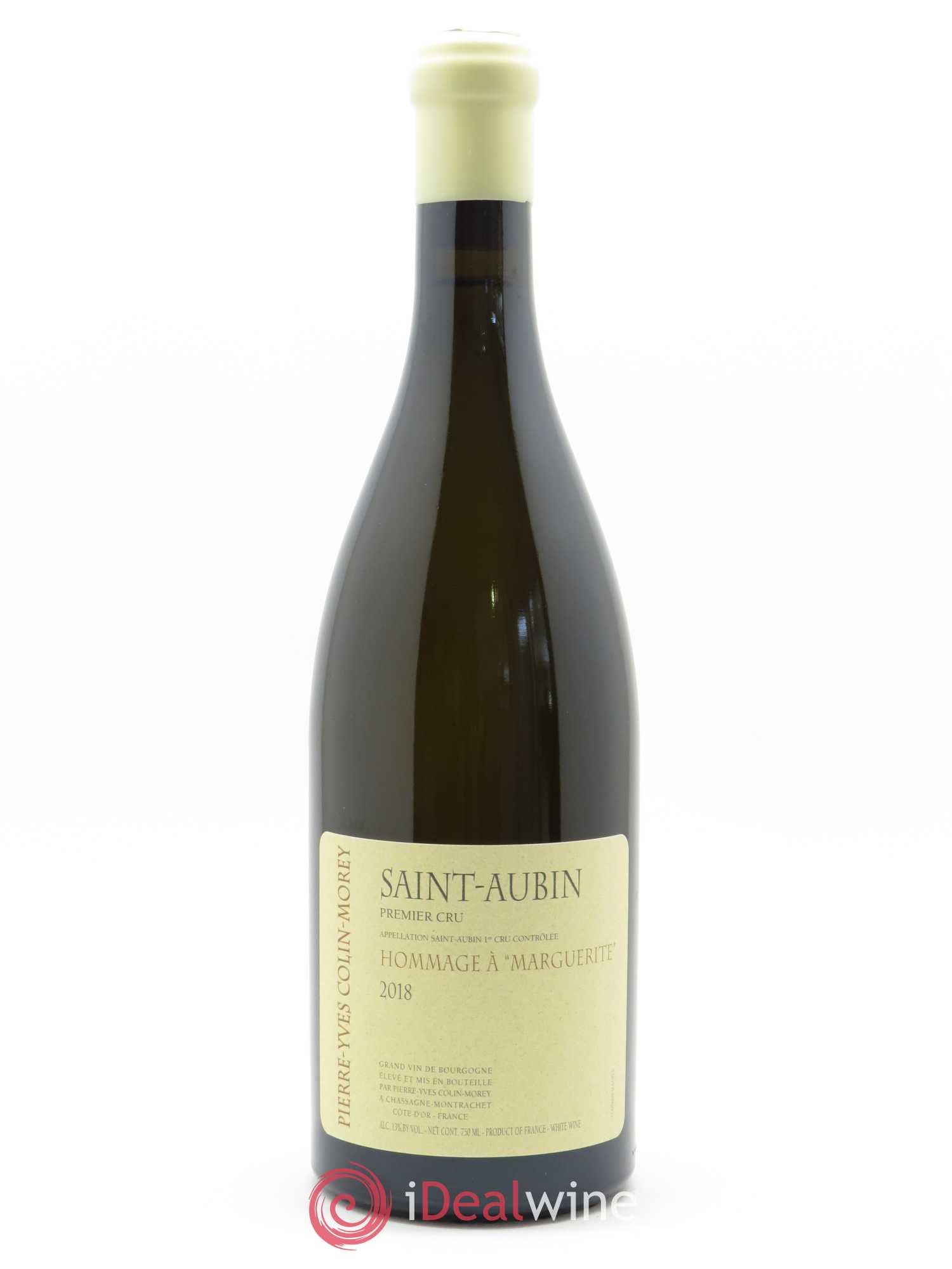 Saint-Aubin 1er Cru Hommage à Marguerite Pierre-Yves Colin Morey 2018 - Lot de 1 bouteille - 0