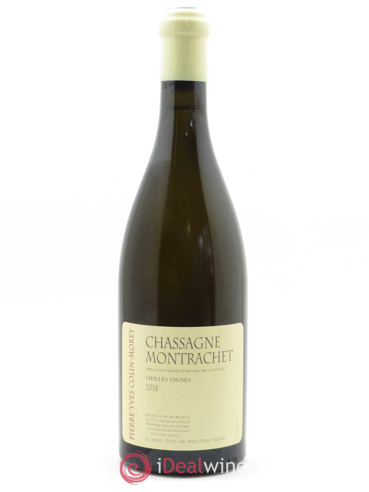 Chassagne-Montrachet Vieilles vignes Pierre-Yves Colin Morey 2018 - Lot de 1 bouteille - 0