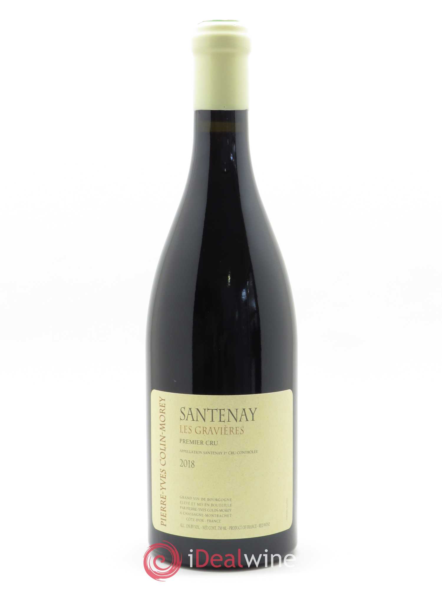 Santenay 1er Cru Les Gravières Pierre-Yves Colin Morey 2018 - Lot de 1 bouteille - 0