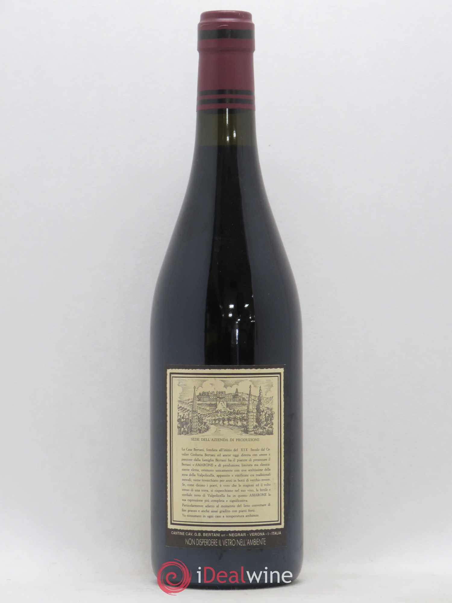 Amarone della Valpolicella DOC Bertani 1997 - Posten von 1 Flasche - 1