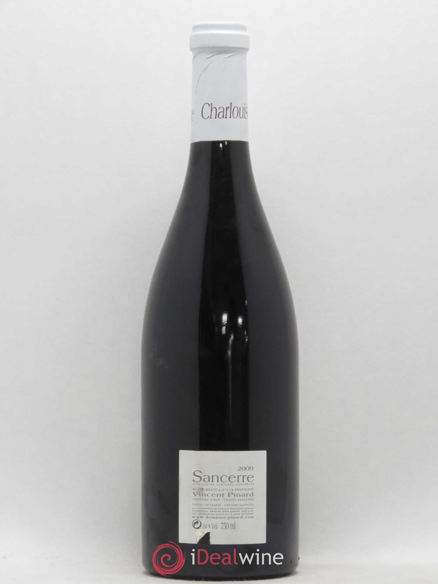 Sancerre Charlouise Vincent Pinard 2009 - Lot de 1 bouteille - 1