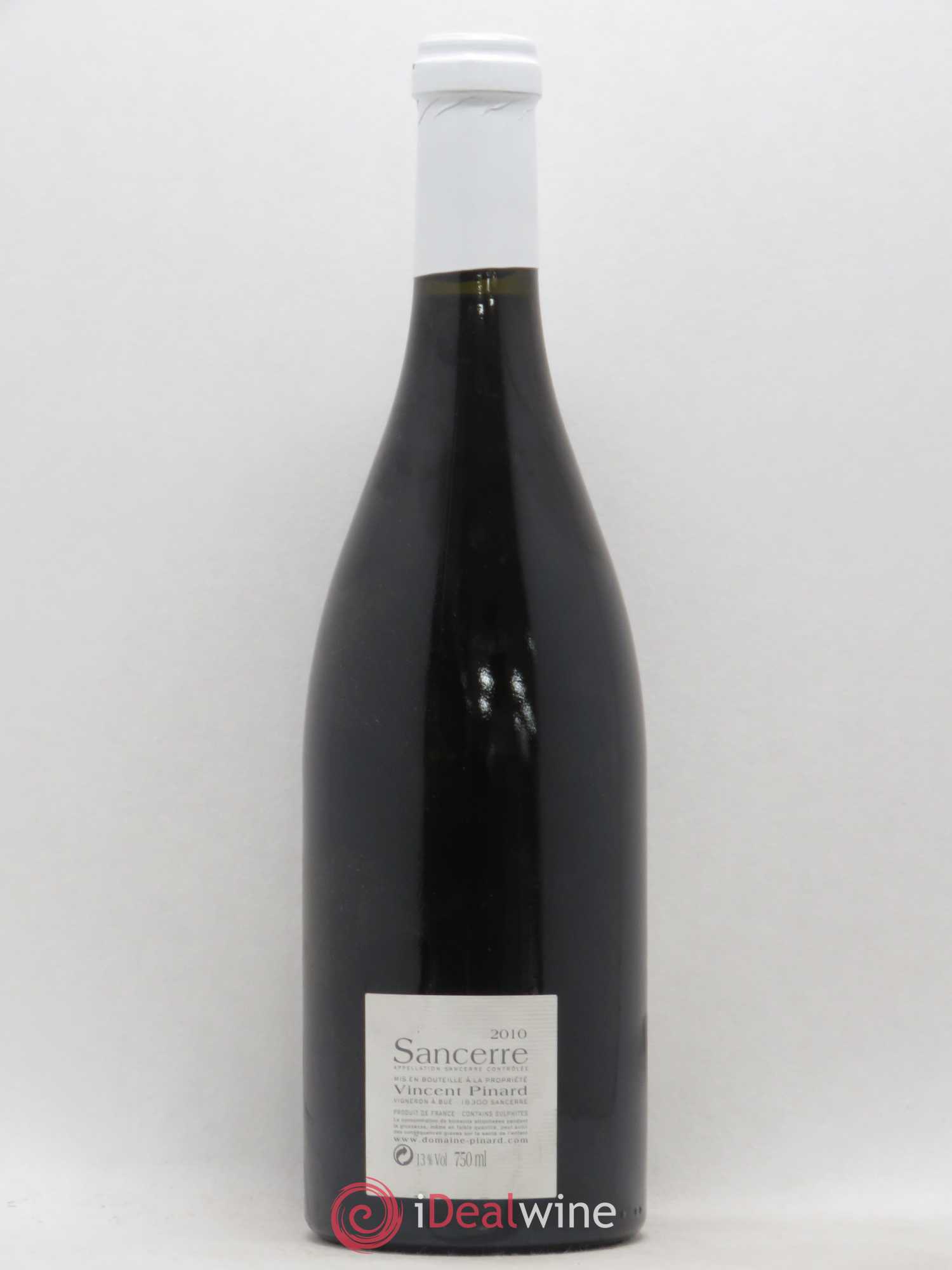 Sancerre Vendanges Entières Vincent Pinard 2010 - Lot de 1 bouteille - 1