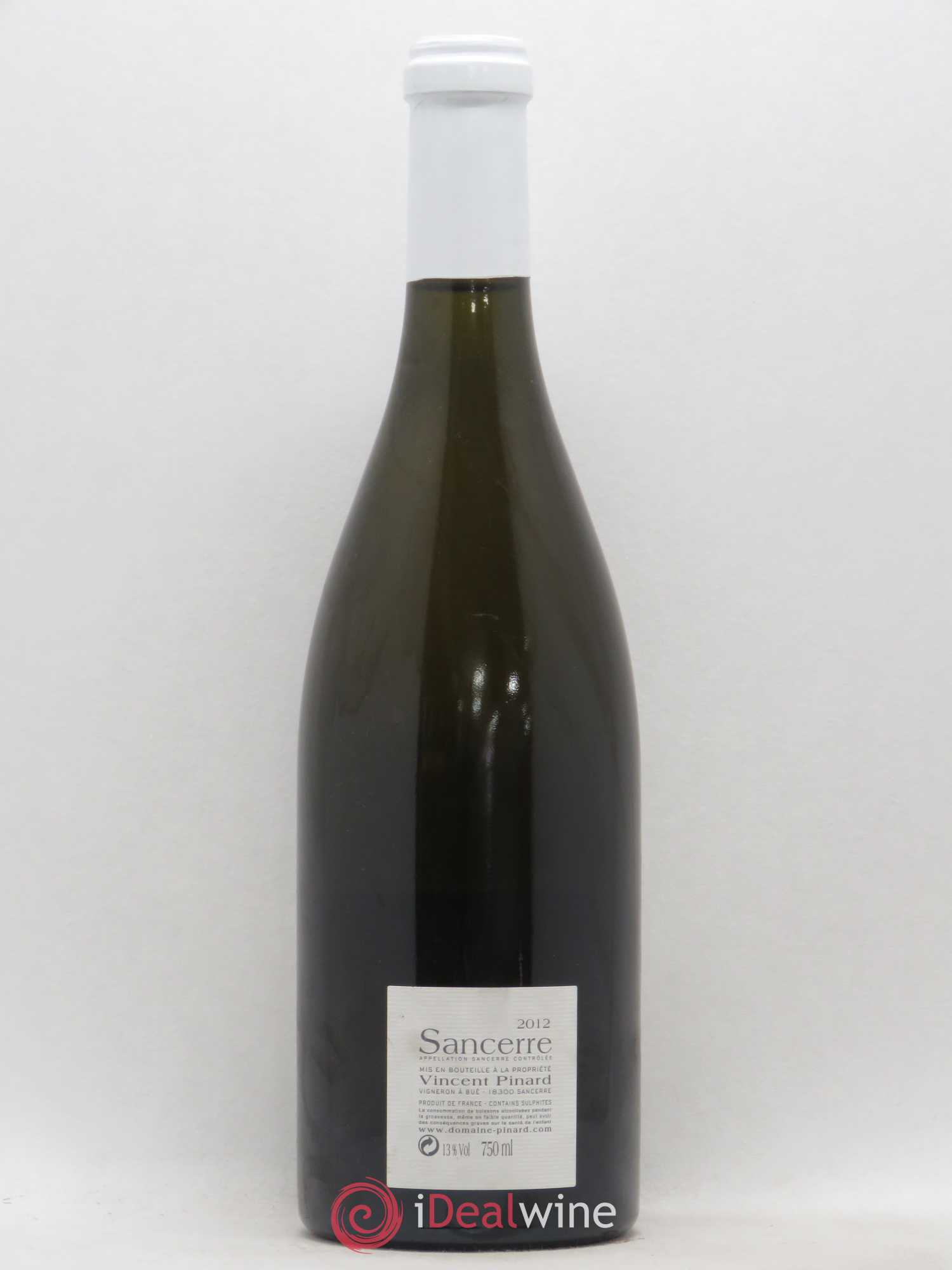 Sancerre Petit Chemarin Vincent Pinard 2012 - Lot de 1 bouteille - 1