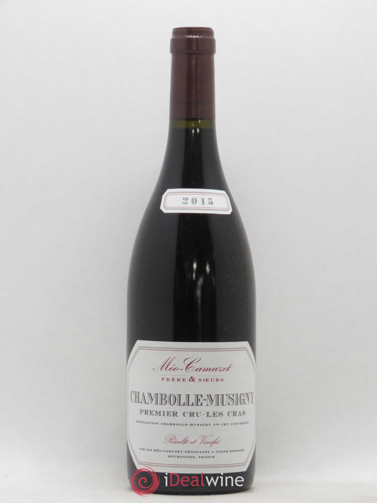Chambolle-Musigny 1er Cru Les Cras Méo-Camuzet (Frère & Soeurs) 2015 - Lot de 1 bouteille - 0