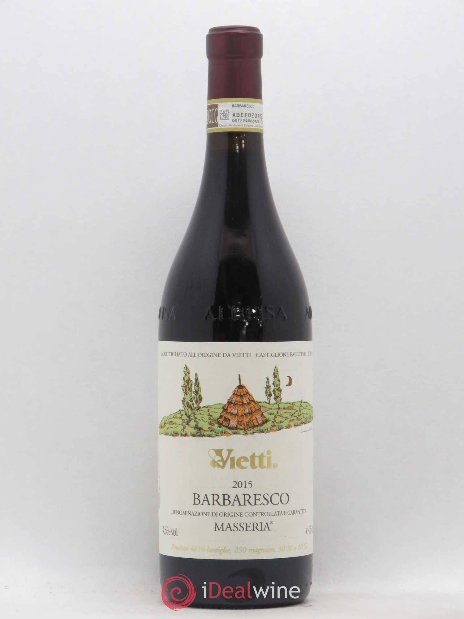 Barbaresco DOCG Masseria Vietti 2015 - Lot de 1 bouteille - 0