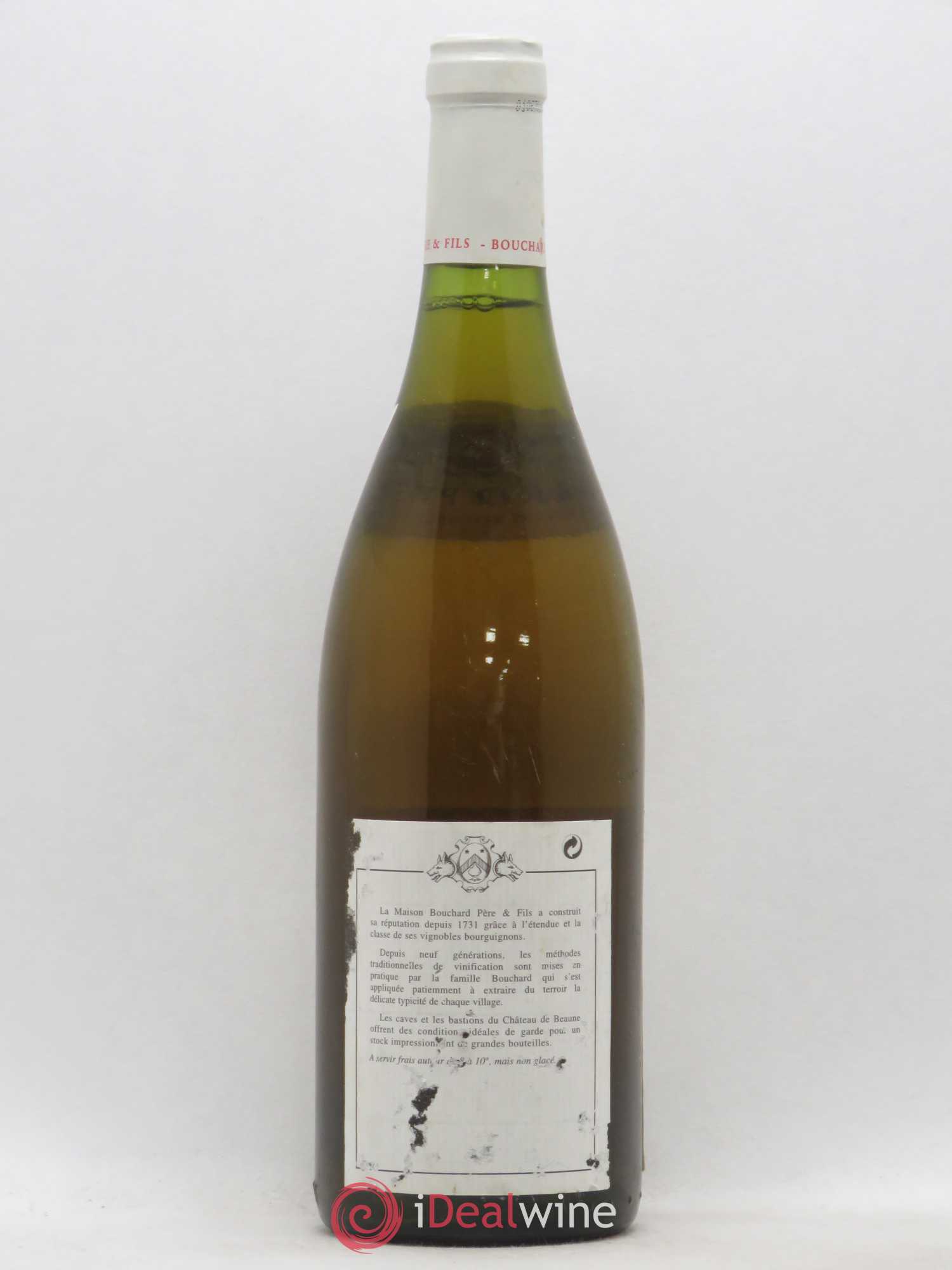 Chevalier-Montrachet Grand Cru Bouchard Père & Fils 1988 - Lot de 1 bouteille - 1