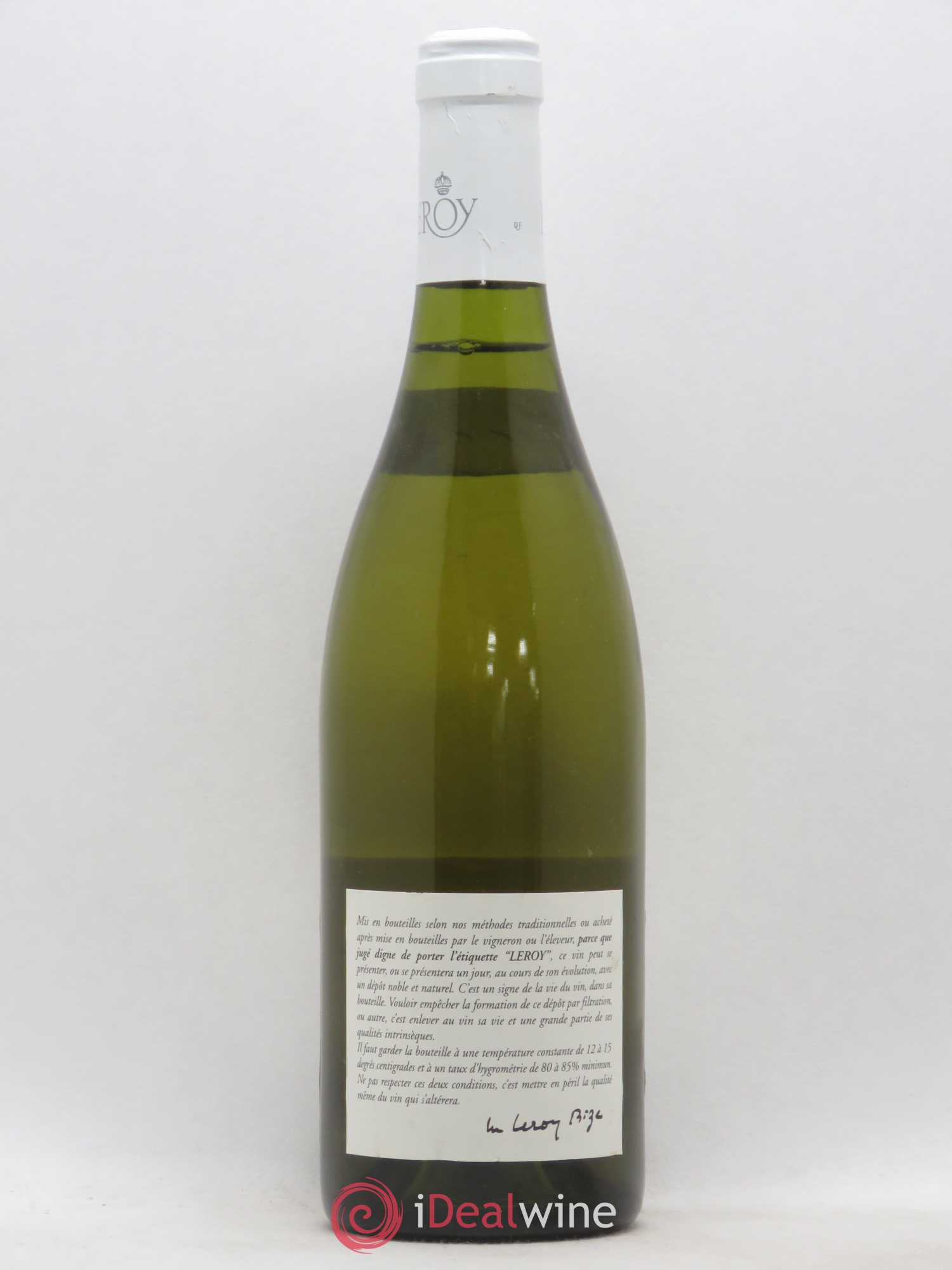 Meursault Leroy SA 2002 - Lot de 1 bouteille - 1