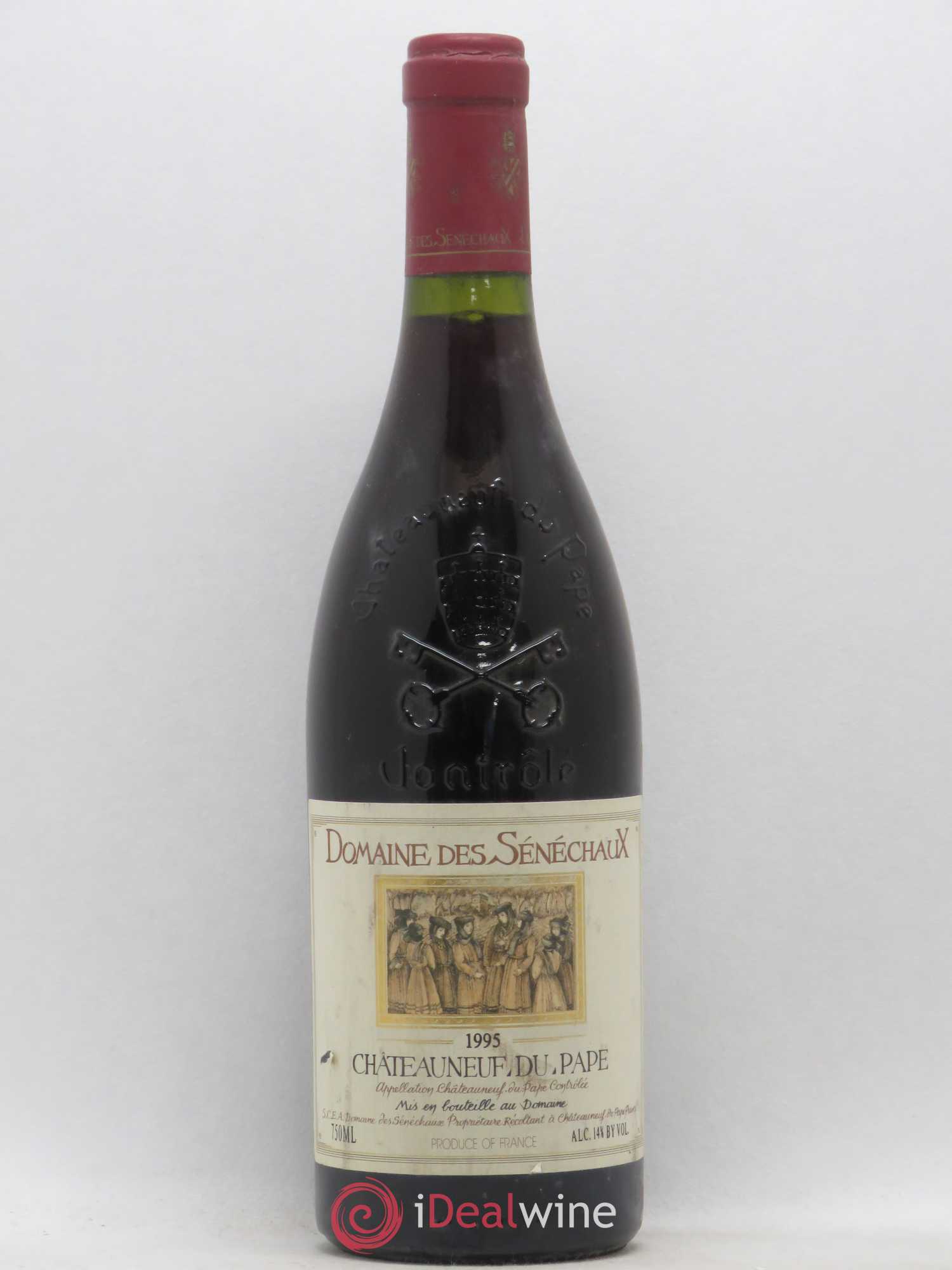 Châteauneuf-du-Pape Sénéchaux (Domaine des) Famille J-M. Cazès 1995 - Lot de 1 bouteille - 0