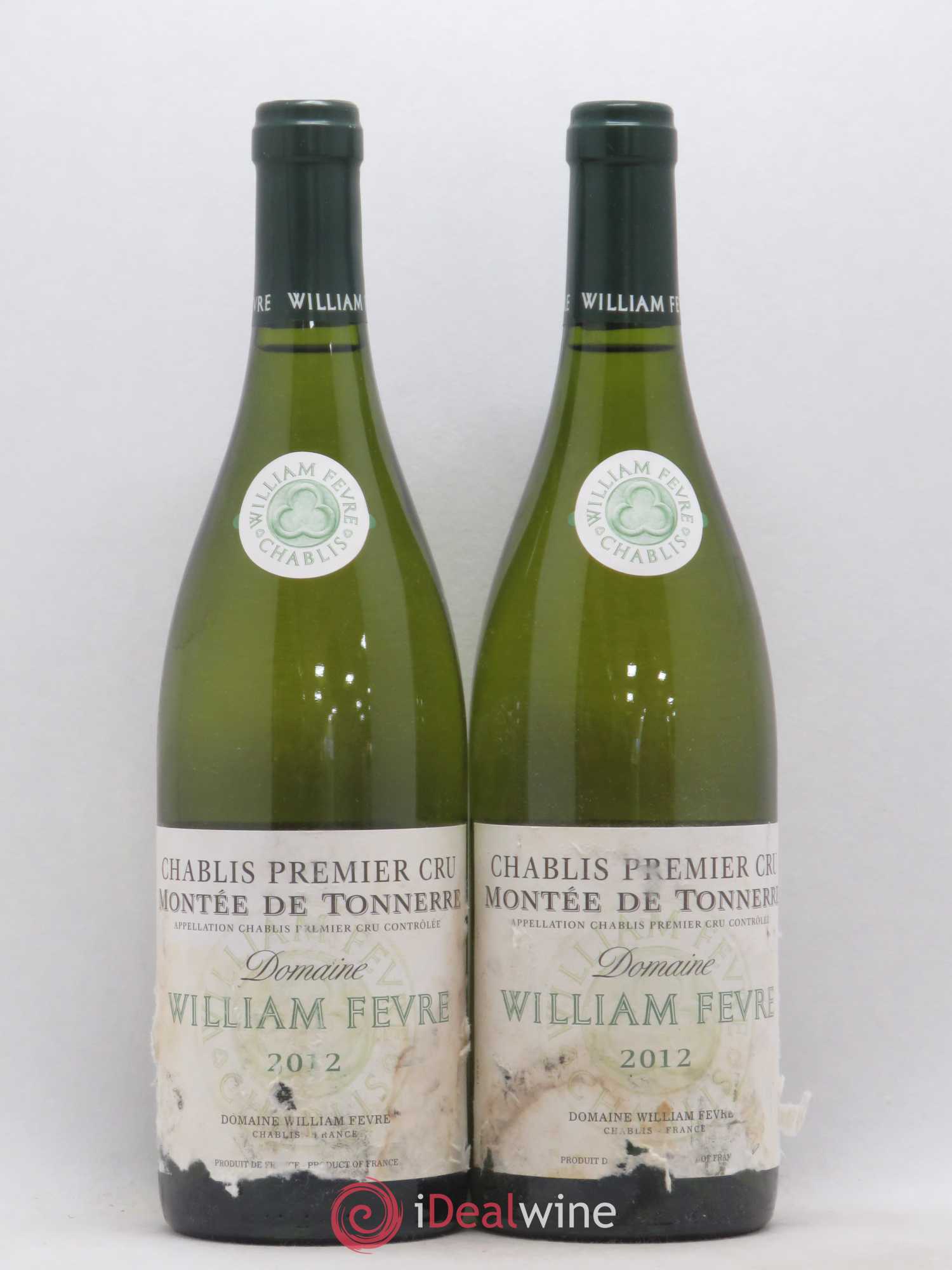 Chablis 1er Cru Montée de Tonnerre William Fèvre 2012 - Lot de 2 bouteilles - 0