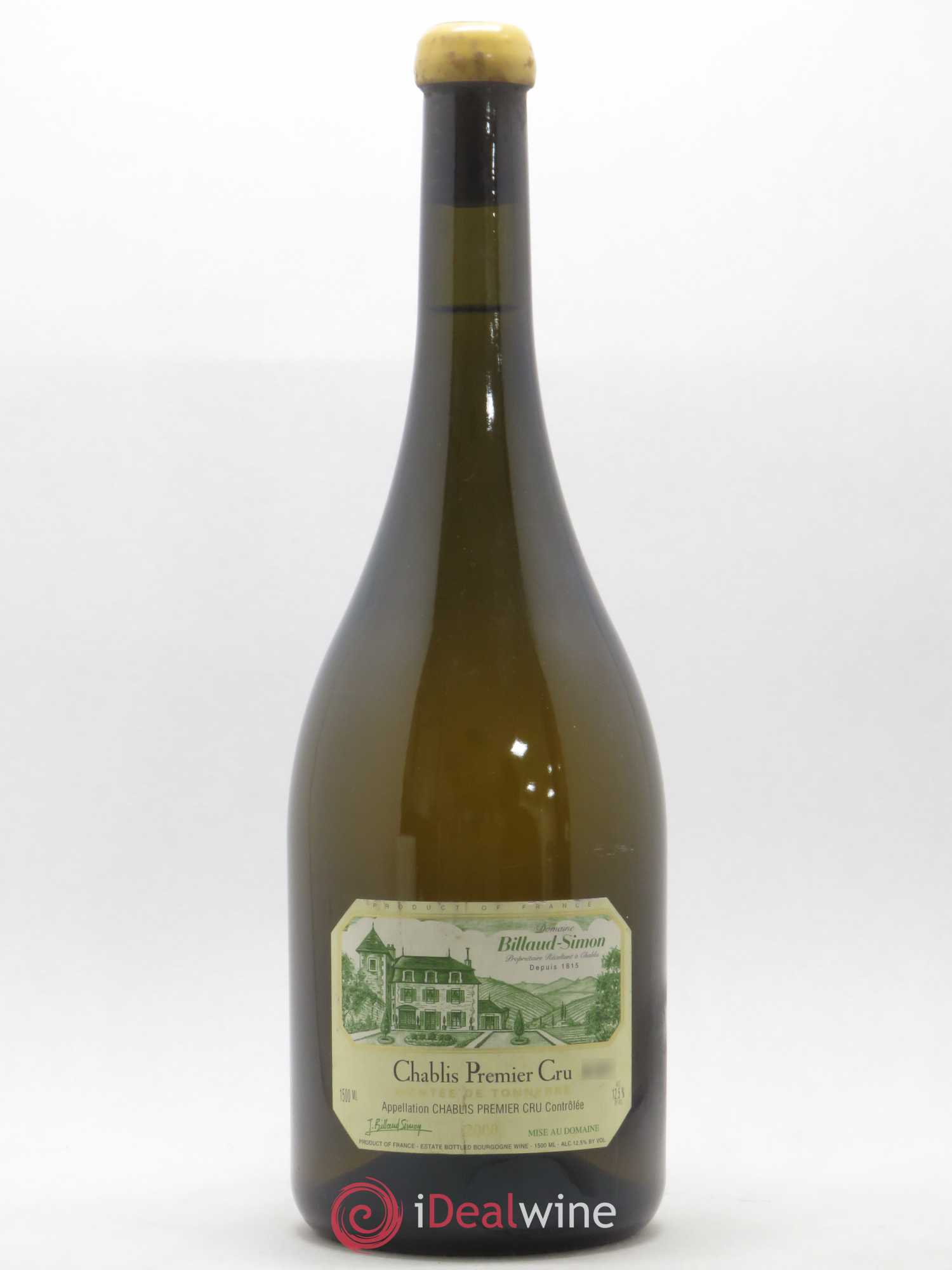 Chablis 1er Cru Montée de Tonnerre Billaud-Simon (Domaine) 2000 - Lot de 1 magnum - 0
