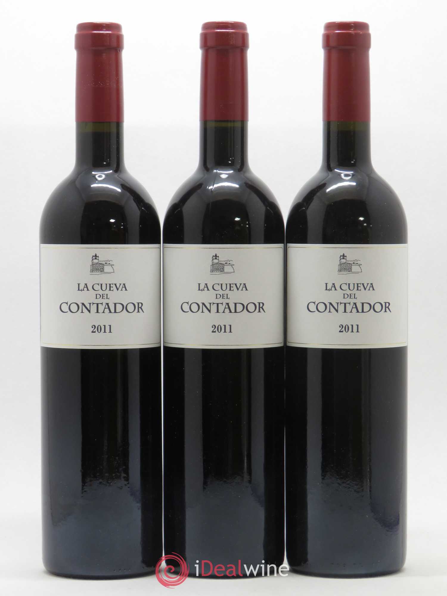 Rioja DOCA La Cueva del Contador Bodega Contador - Benjamin Romeo 2011 - Lot de 3 bouteilles - 0