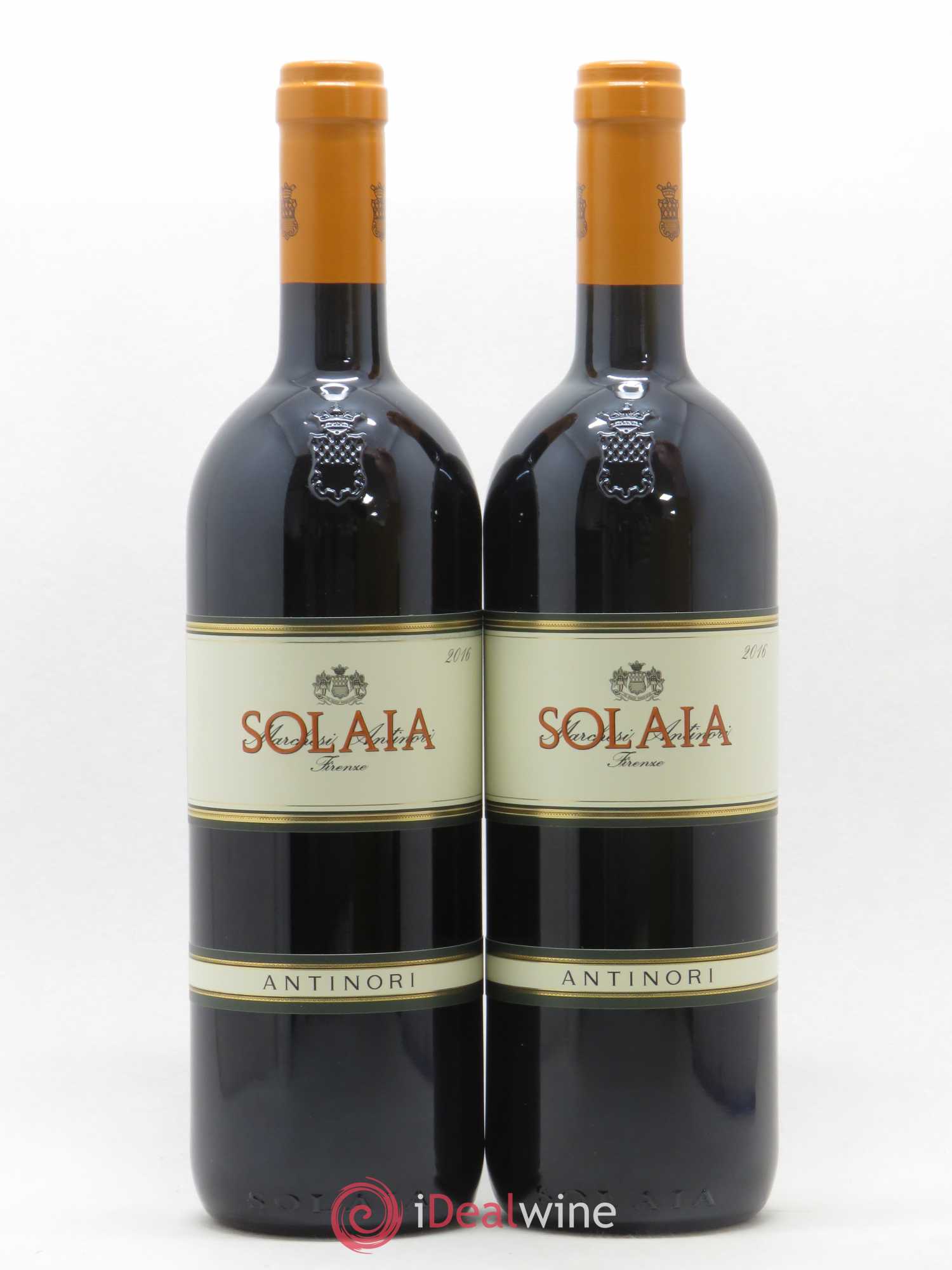 Toscana IGT Solaia Tenuta Tignanello - Marchesi Antinori 2016 - Lot de 2 bouteilles - 0