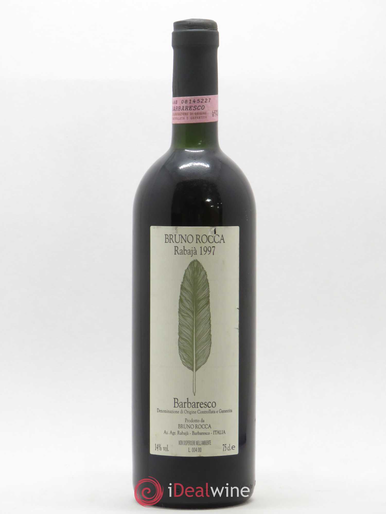 Barbaresco DOCG Albino Rocca Rabaja Bruno Rocca 1997 - Posten von 1 Flasche - 0