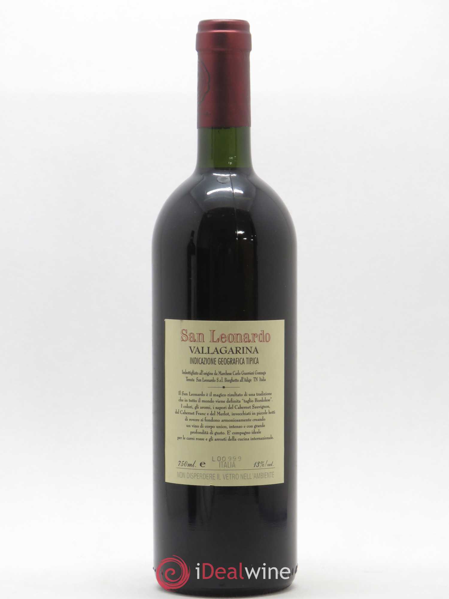 Italie Tenuta San Leonardo VALLAGARINA IGT 1997 - Lotto di 1 bottiglia - 1
