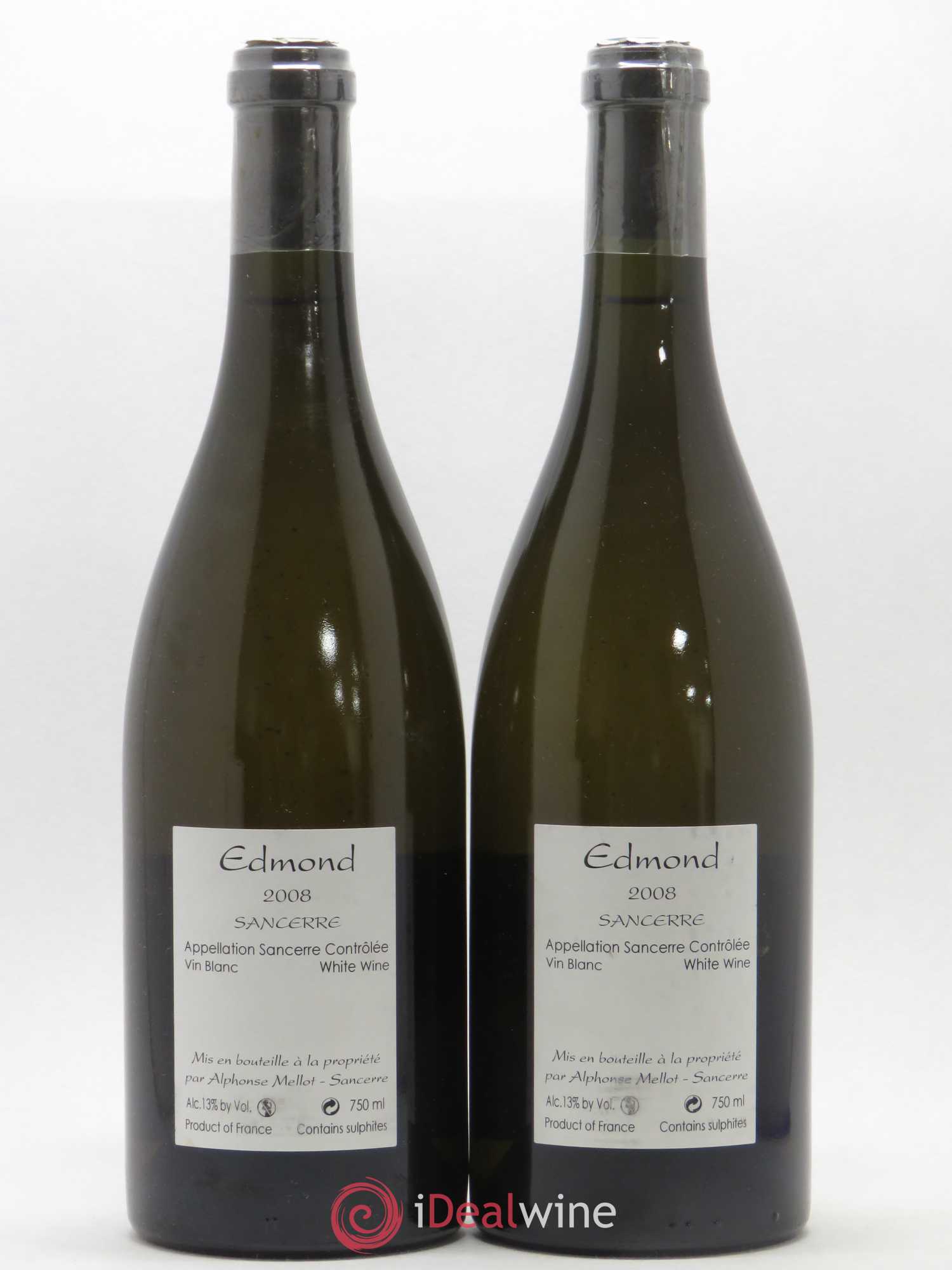 Sancerre Cuvée Edmond Alphonse Mellot 2008 - Lot de 2 bouteilles - 1