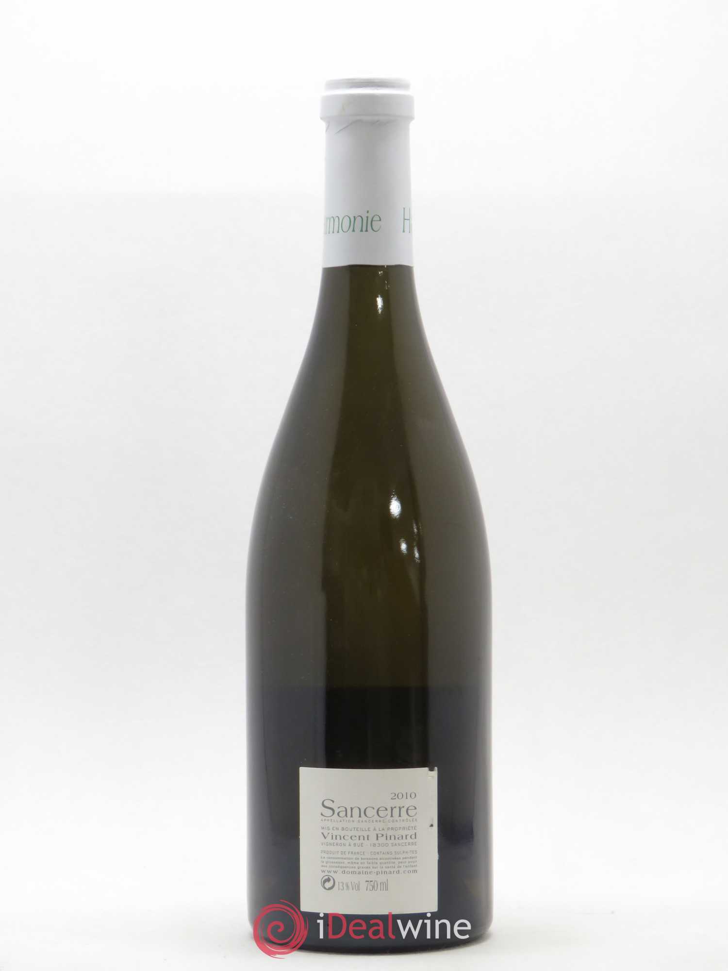 Sancerre Harmonie Vincent Pinard 2010 - Lot de 1 bouteille - 1