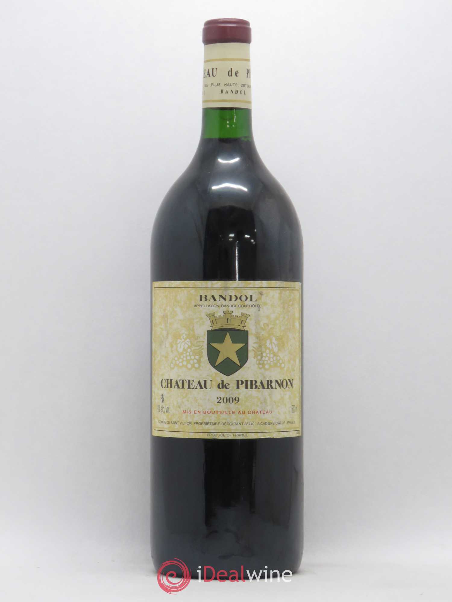 Bandol Château de Pibarnon Comte de Saint-Victor 2009 - Lot de 1 magnum - 0