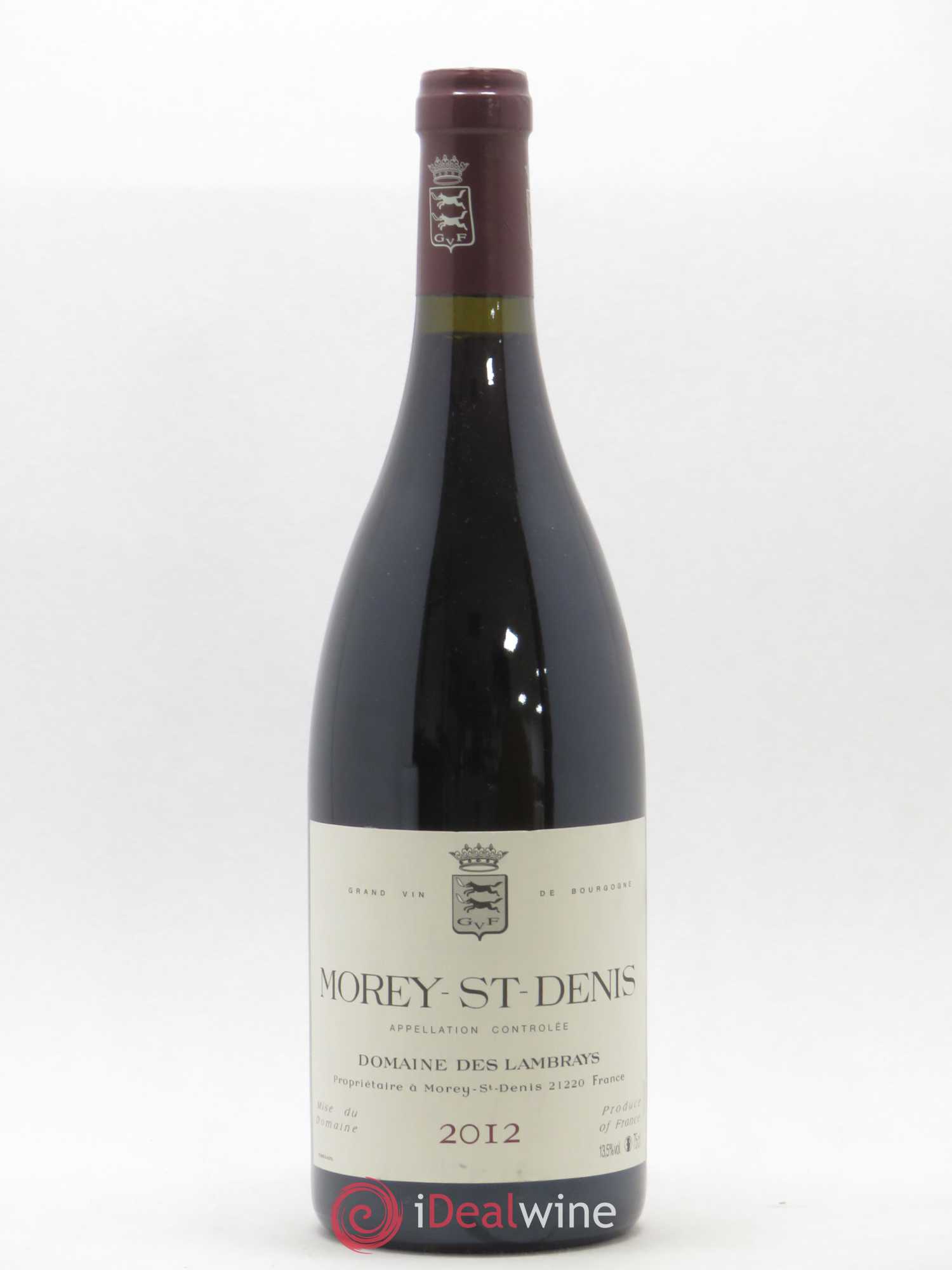 Morey-Saint-Denis Domaine des Lambrays 2012 - Lot de 1 bouteille - 0