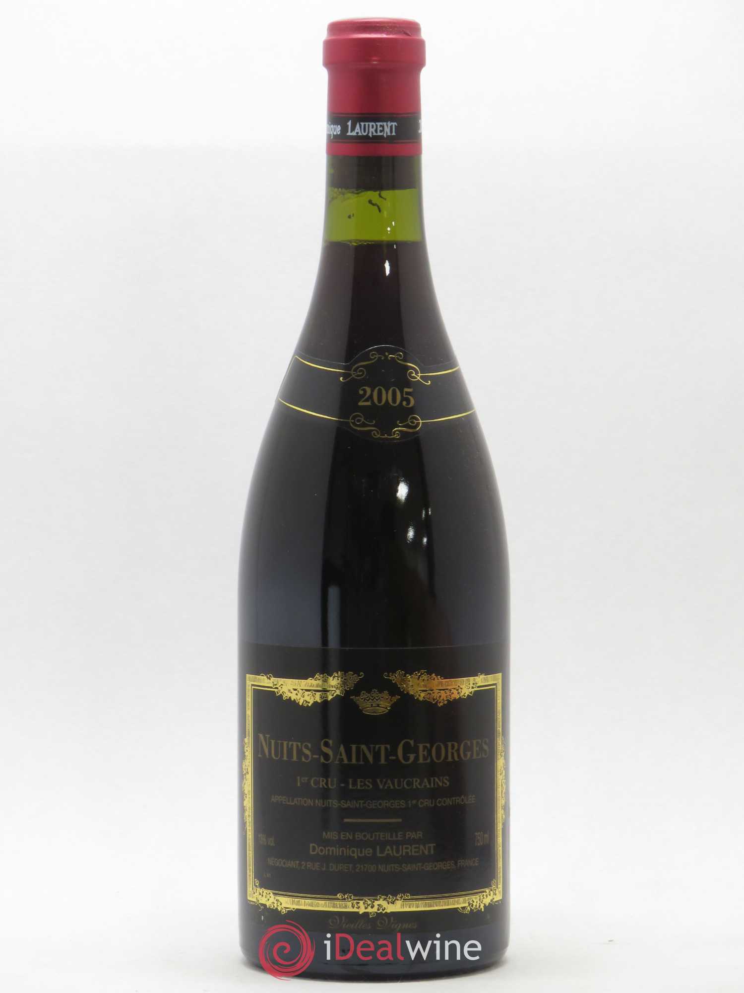 Nuits-Saint-Georges 1er Cru Les Vaucrains Dominique Laurent 2005 - Lot de 1 bouteille - 0